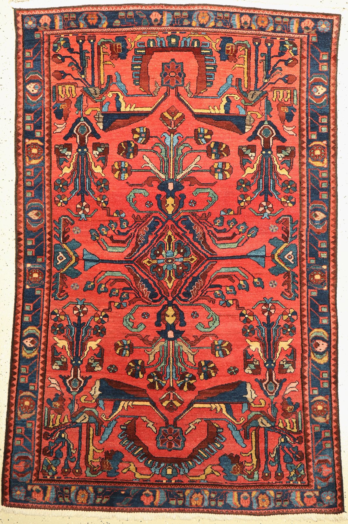 Lilian alt, Persien, um 1920, Wolle auf Baumwolle, ca. 198 x 130 cm, EHZ: 2