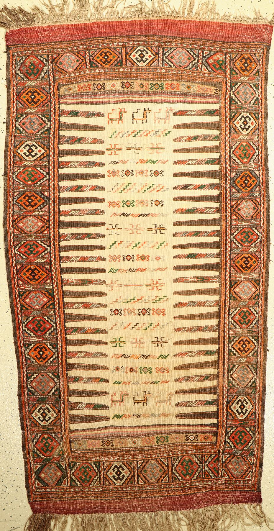 Belutsch Sofreh, Persien, um 1930, Wolle auf Wolle, ca. 195 x 106 cm, EHZ: 2