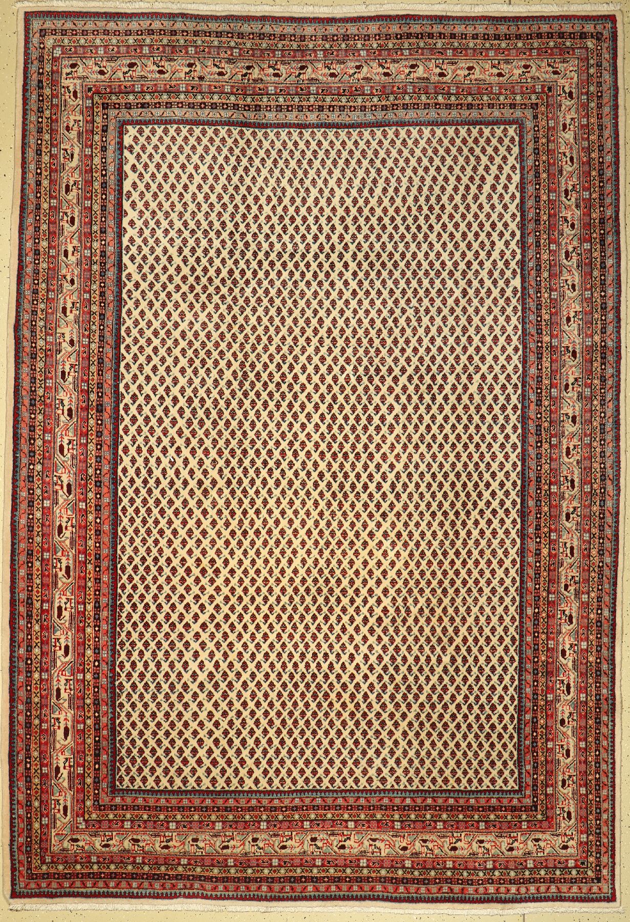Sarogh Mir, Persien, ca. 50 Jahre, Wolle auf Baumwolle, ca. 324 x 224 cm, EHZ: 2