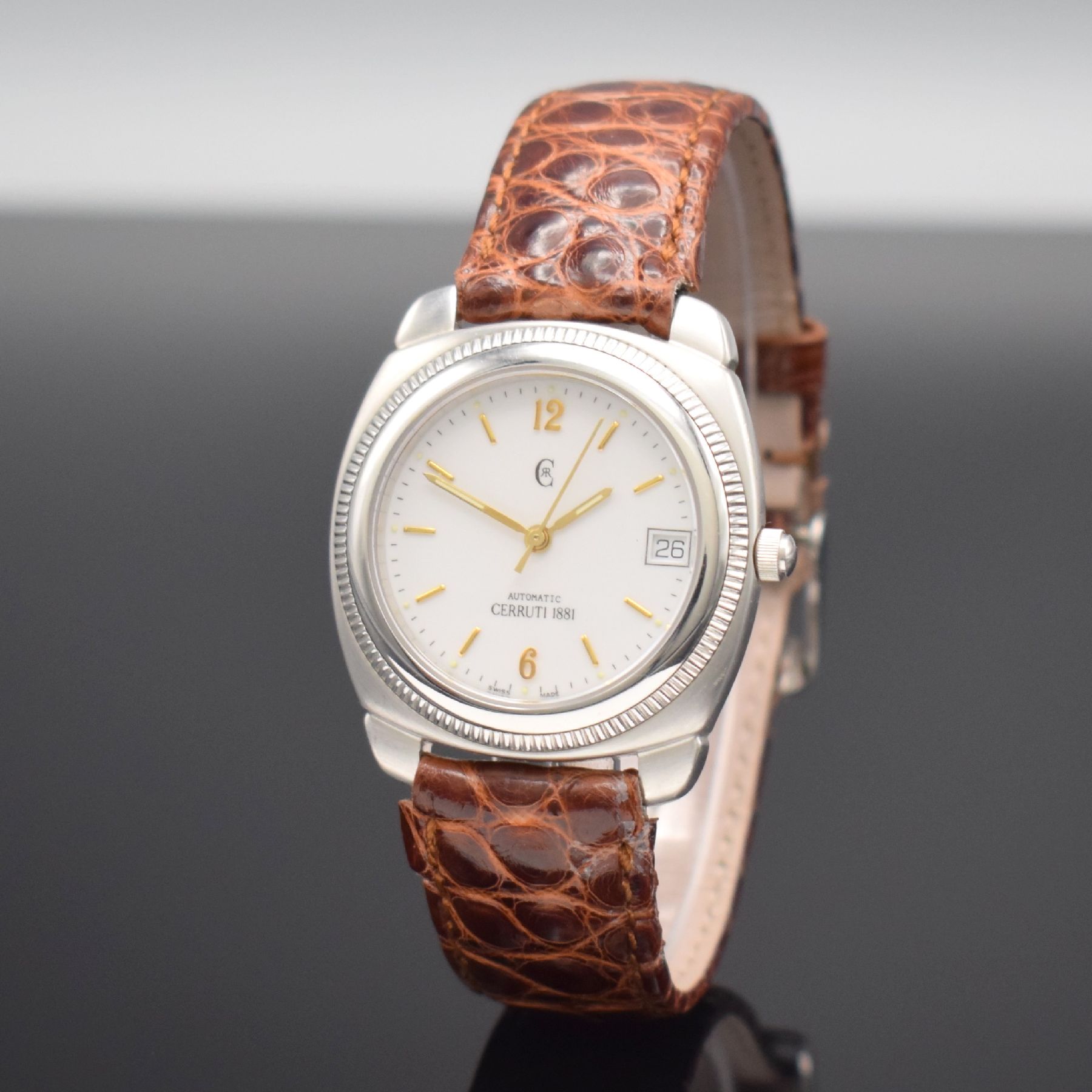 Detail i: Konvolut 4 moderne Armbanduhren, alle Automatik, Schweiz um 2000, 1 x Raymond Weil, Edelst.-Boden aufgedr., 25 St., Kal. ETA 2824 -2, D. ca. 34 mm, 1 ...