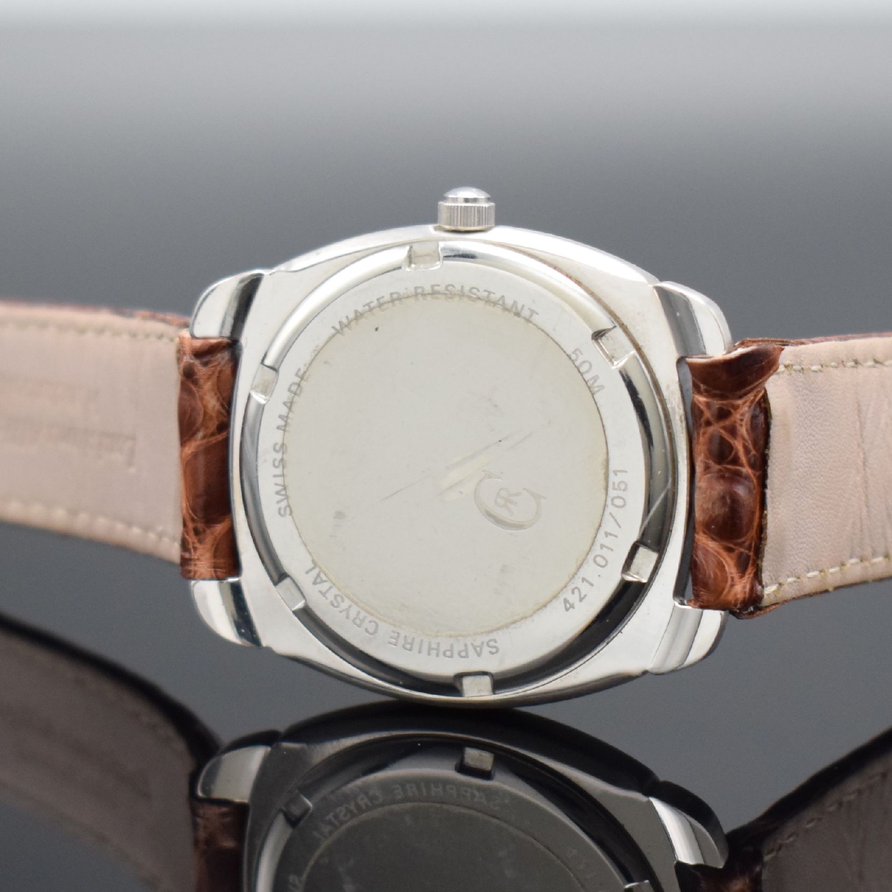 Detail j: Konvolut 4 moderne Armbanduhren, alle Automatik, Schweiz um 2000, 1 x Raymond Weil, Edelst.-Boden aufgedr., 25 St., Kal. ETA 2824 -2, D. ca. 34 mm, 1 ...