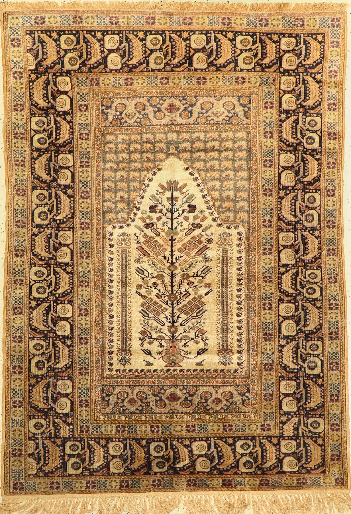 Antiker Panderma, Türkei, um 1910, merzerisierte Baumwolle, ca. 170 x 120 cm, EHZ: 3