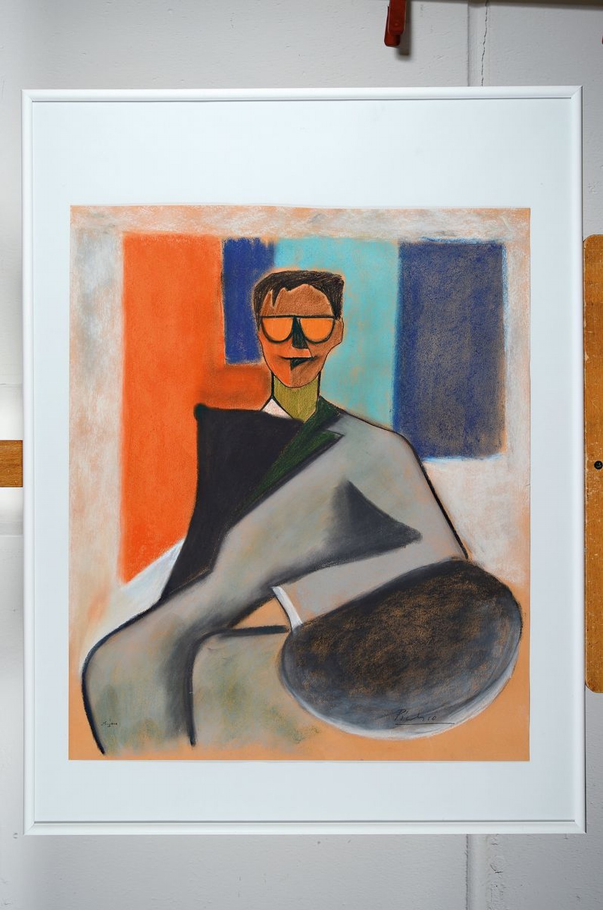 Detail k: Konrad Kujau, 1938 - 2000, bekannter deutscher Künstler und Kunstfälscher, wurde berühmt durch die Fälschung der Hitler Tagebücher , hier: ...