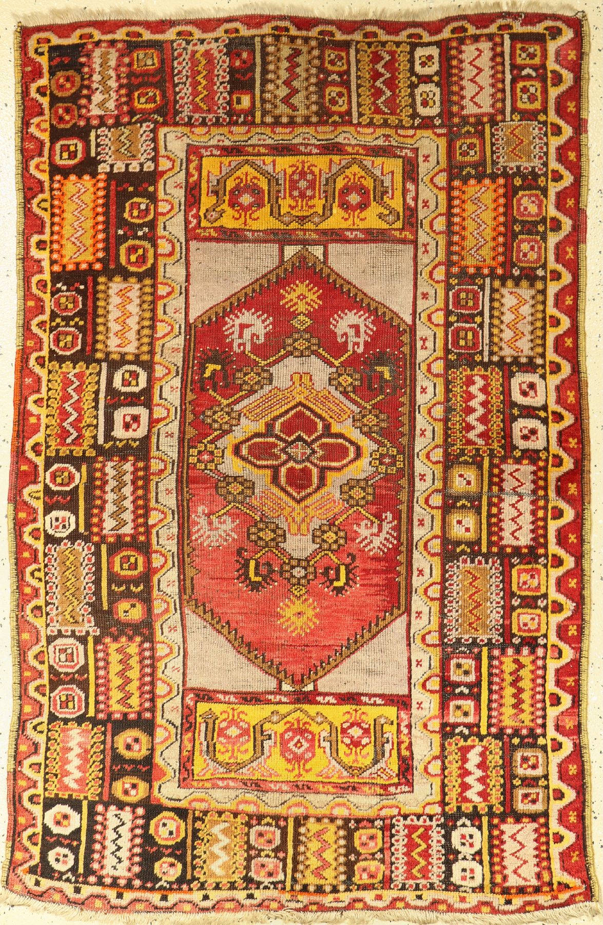Kirsehir alt, Türkei, um 1920/1930, Wolle auf Wolle, ca. 160 x 107 cm, EHZ: 4