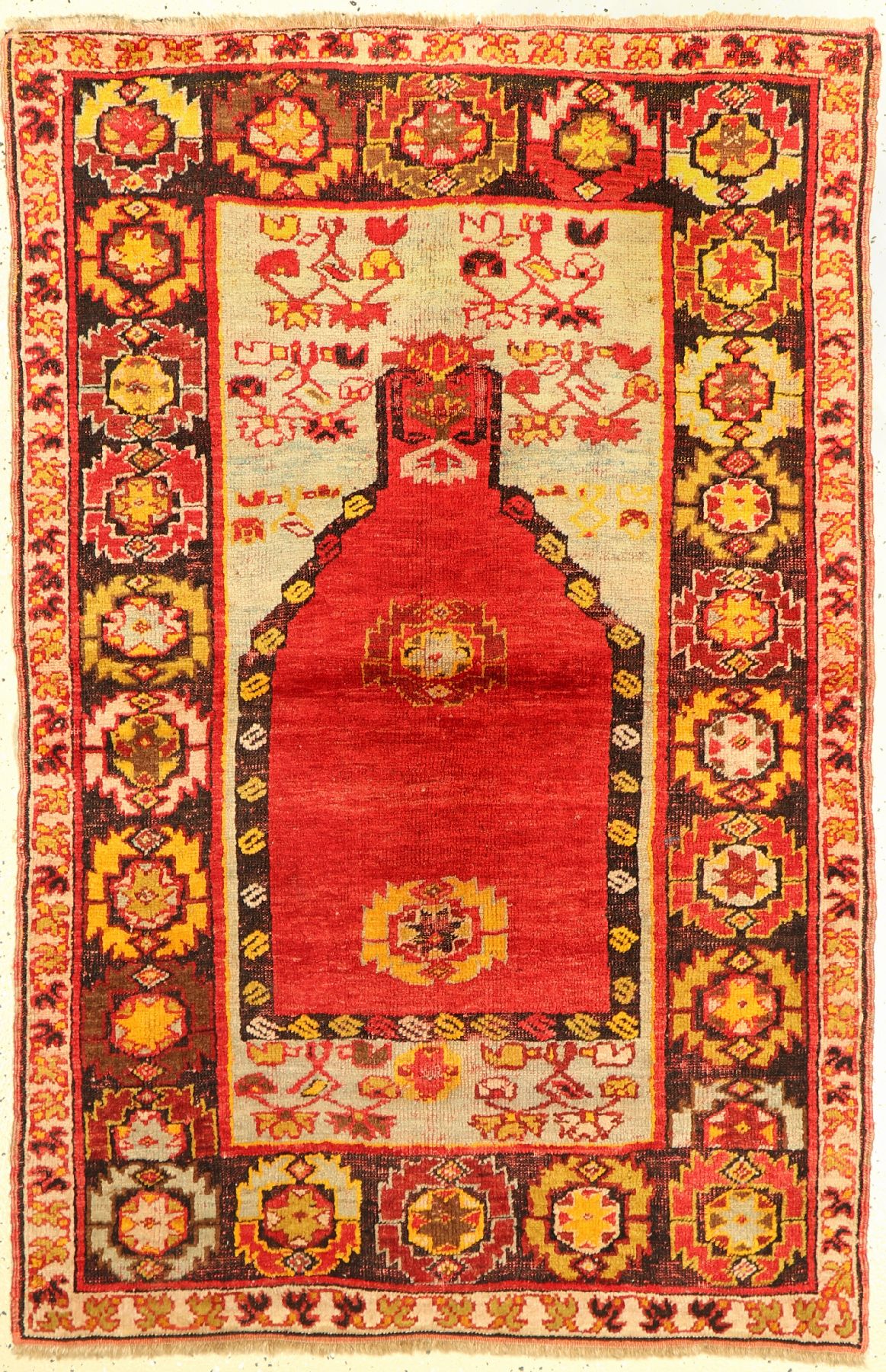 Yürük alt, Türkei, um 1920, Wolle auf Wolle, ca. 159 x 102 cm, EHZ: 4-5