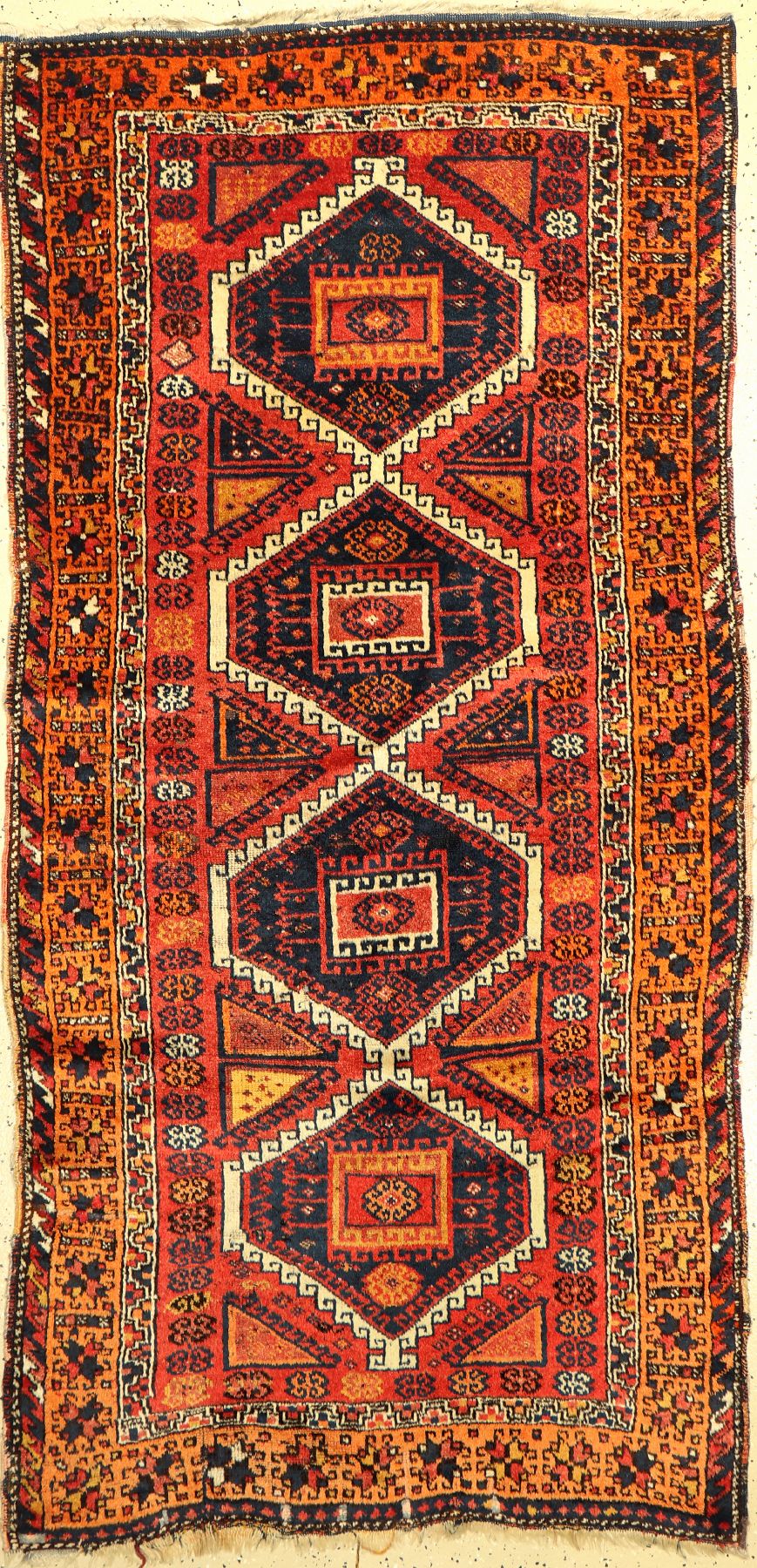 Yörük alt, Türkei, um 1940, Wolle auf Wolle, ca. 215 x 105 cm, EHZ: 3-4