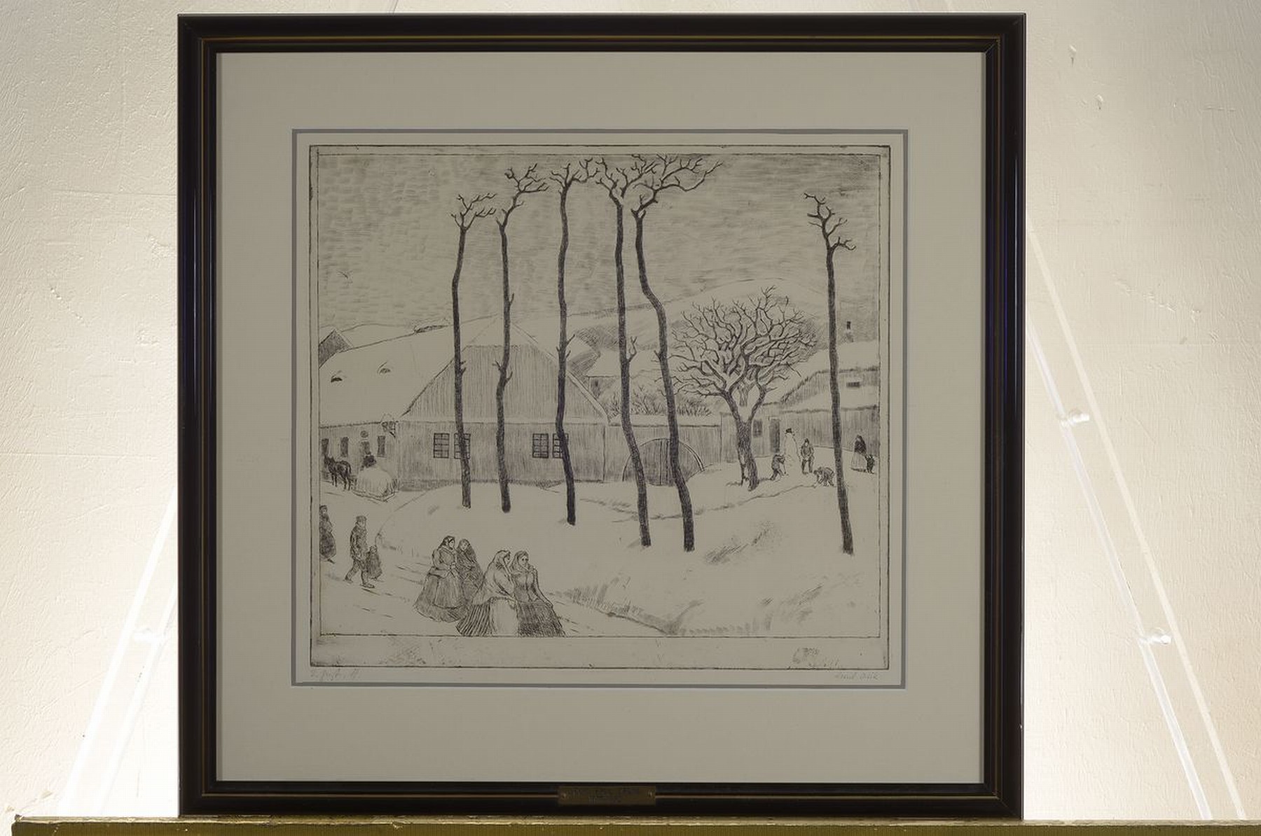 Detail k: Emil Orlik, 1870 Prag - 1932 Berlin, Ausbildung bei Heinrich Knirr u. ab 1891 an der Akademie München mit Schwerpunkt auf die grafischen Künste, ...