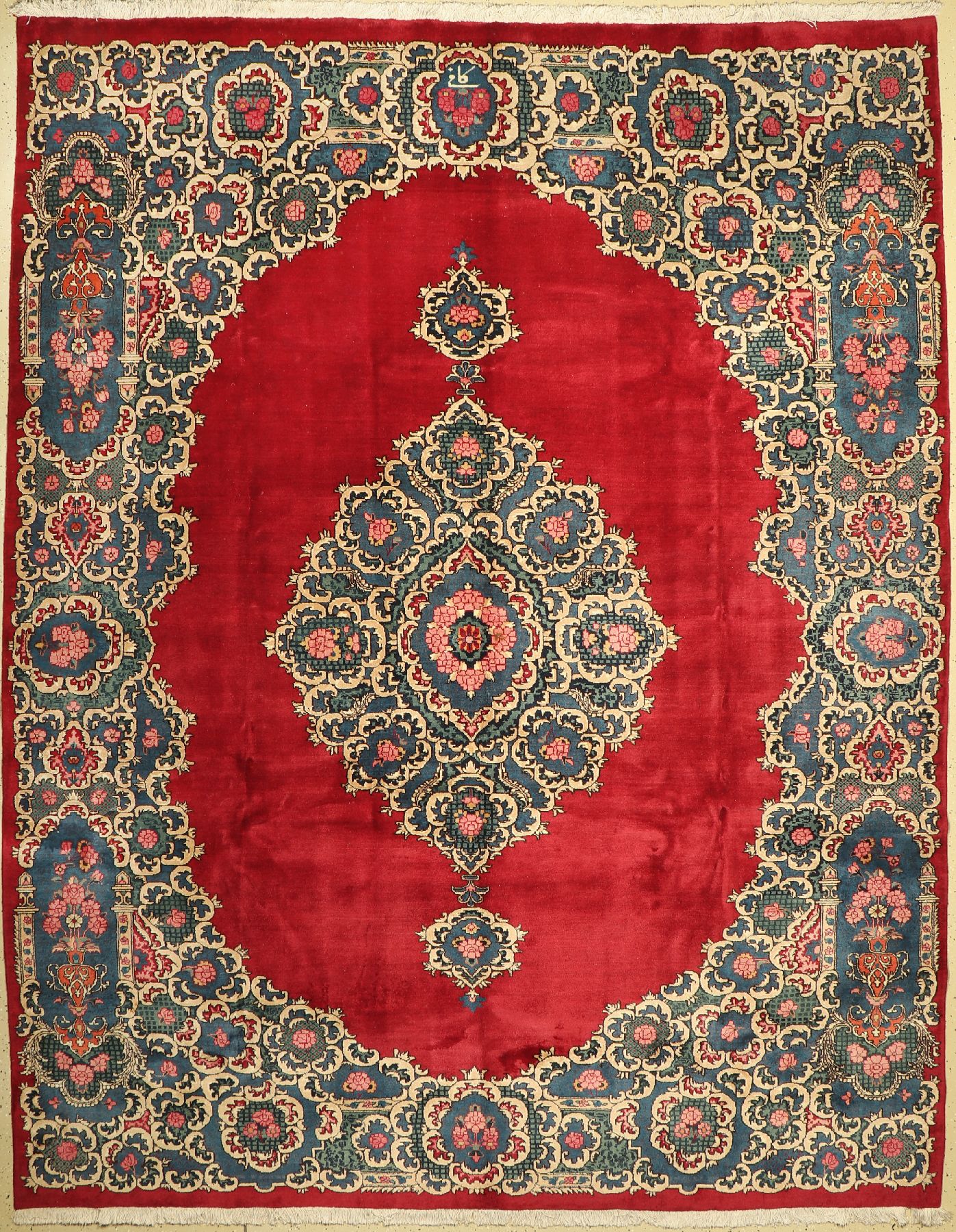 Mesched (Kafi), Persien, ca. 60 Jahre, Wolle auf Baumwolle, ca. 330 x 260 cm, EHZ: 2
