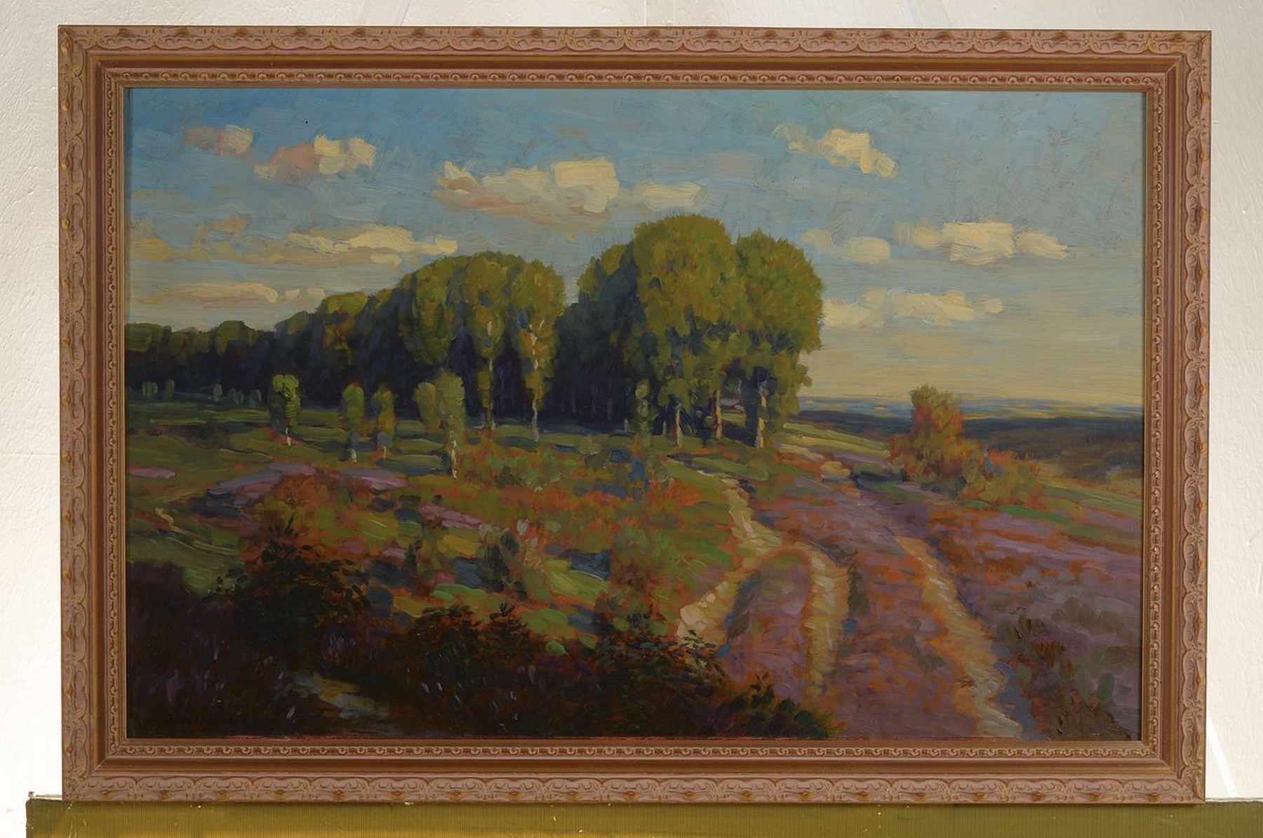 Detail k: Anton Engelhard, 1872 Frankfurt a.M. - 1936 Karlsruhe, Studium an der Städelschule Frankfurt u. an der Karlsruher Akademie u.a. bei Heinrich v. ...