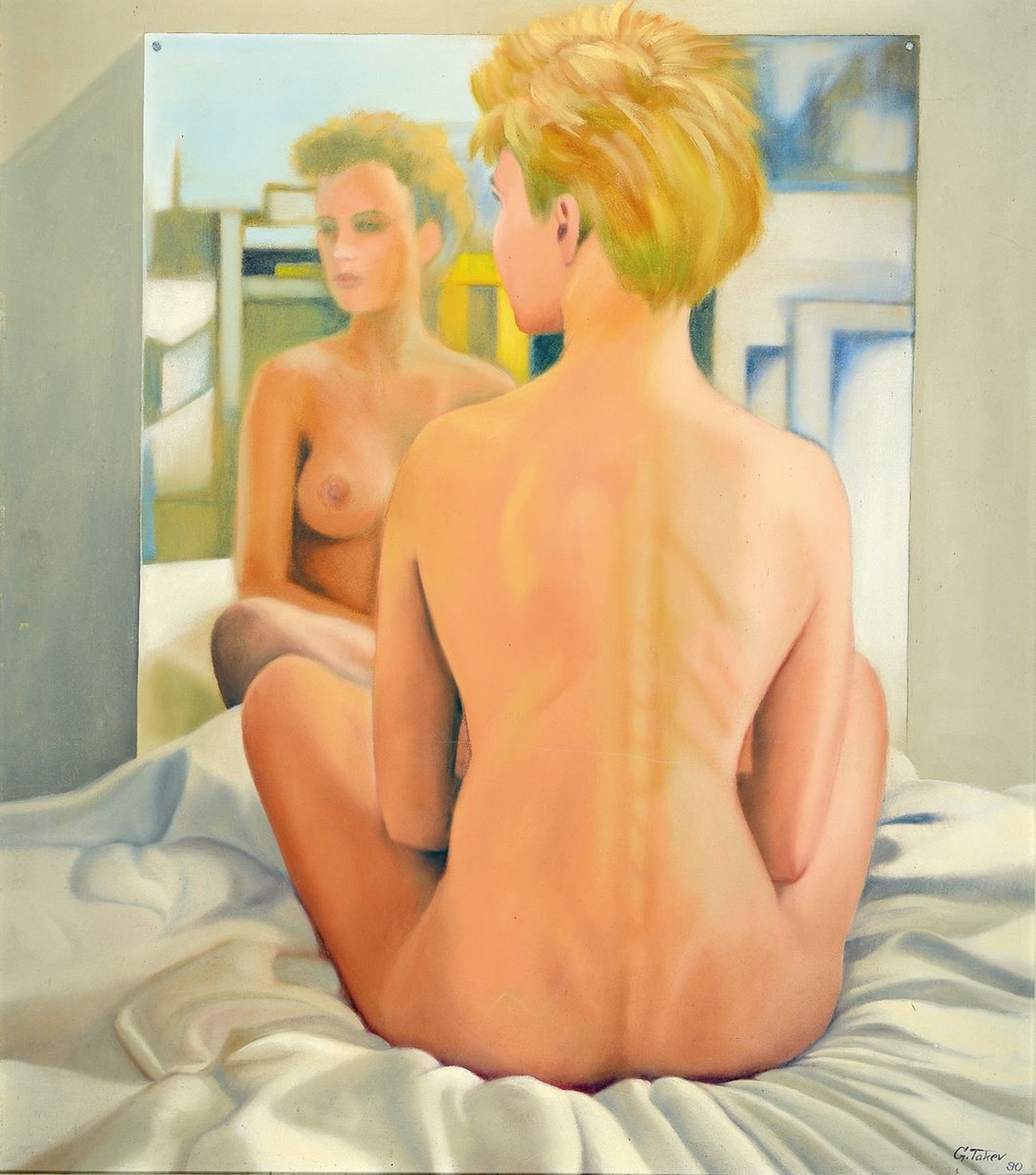 Georgi Takev, geb. 1952, zeitgenössischer Österreichischer Maler, Malkurse und verschiedene Gruppenausstellungen, Studium als Gasthörer an der ...