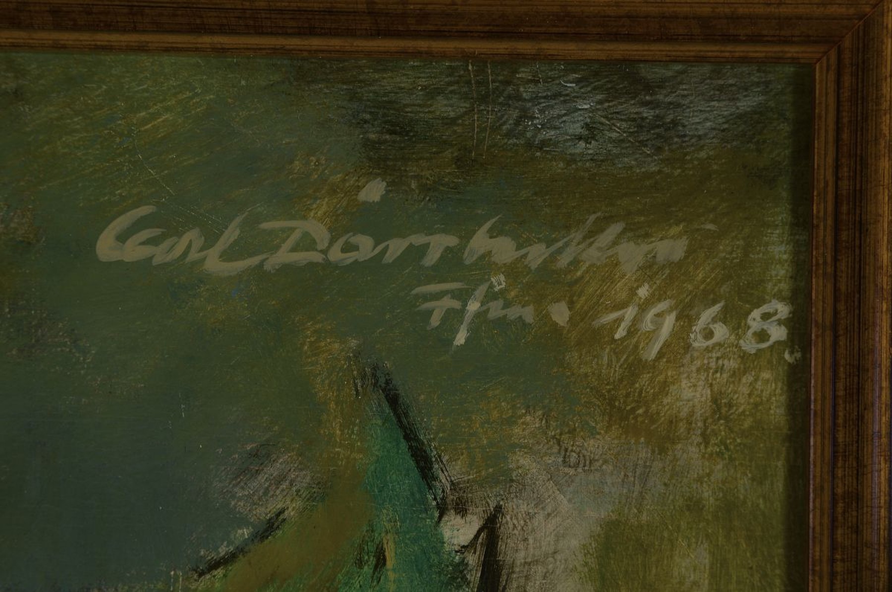 Detail e: Carl Dörrbecker, 1894-1983 Frankfurt/M., Studium an der Kunstgewerbeschule und der Städel Akademie FFM sowie an der Akademie München, hier: 3 ...