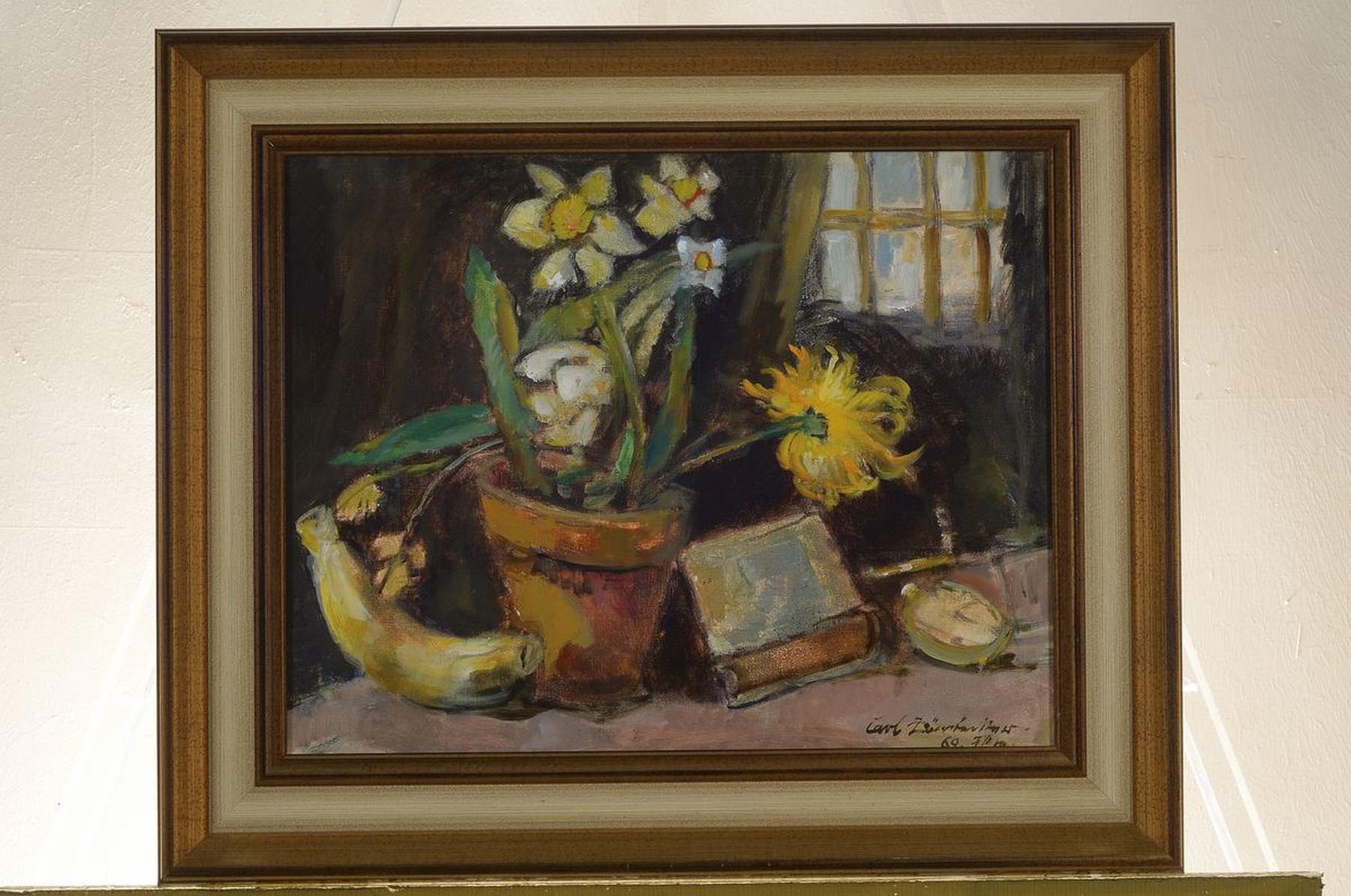 Detail k: Carl Dörrbecker, 1894-1983 Frankfurt/M., Studium an der Kunstgewerbeschule und der Städel Akademie FFM sowie an der Akademie München, hier: 3 ...