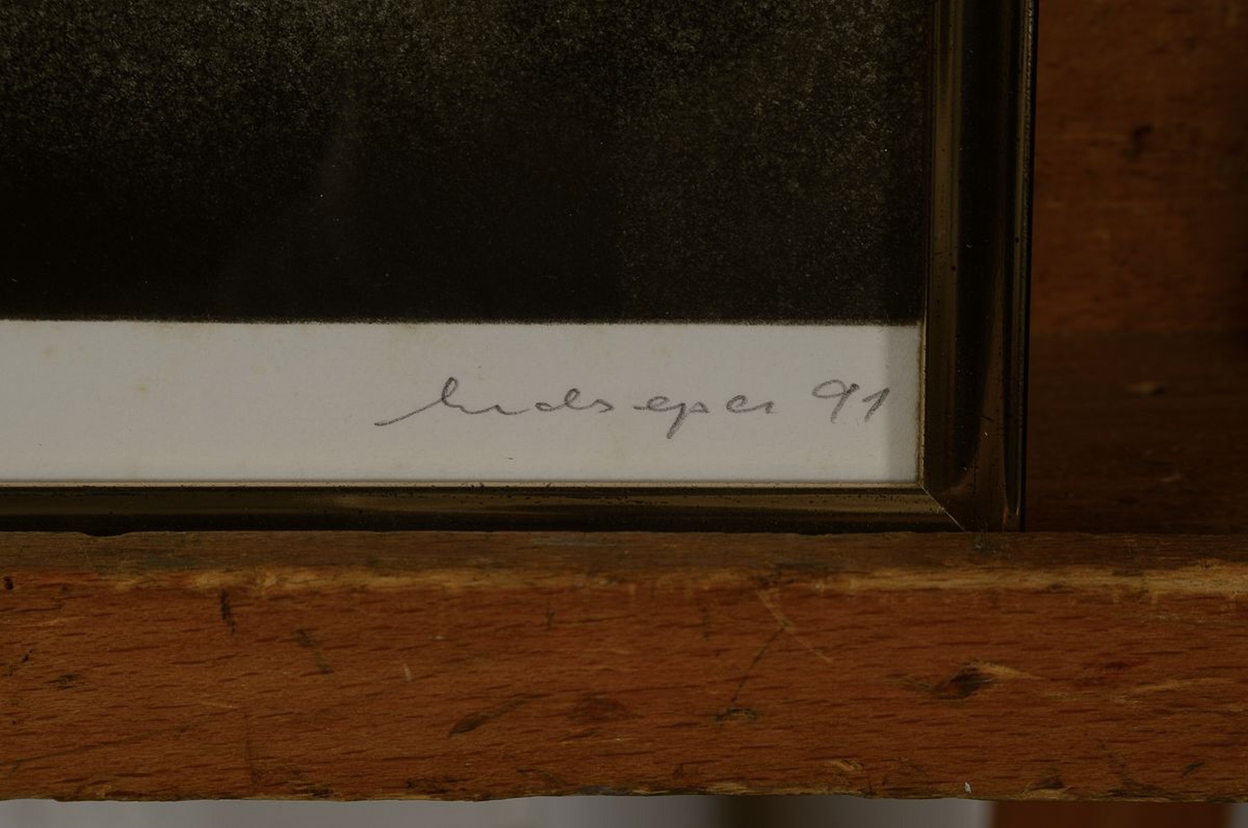 Detail c: Friedrich Meckseper, 1936-2019, 4 kleine Farblithographien, 1x sign., num. 82/ 150, unter Glas, ca. 25x20cm, sign., dat. 70, unter Glas, ca. 27x24,5 ...