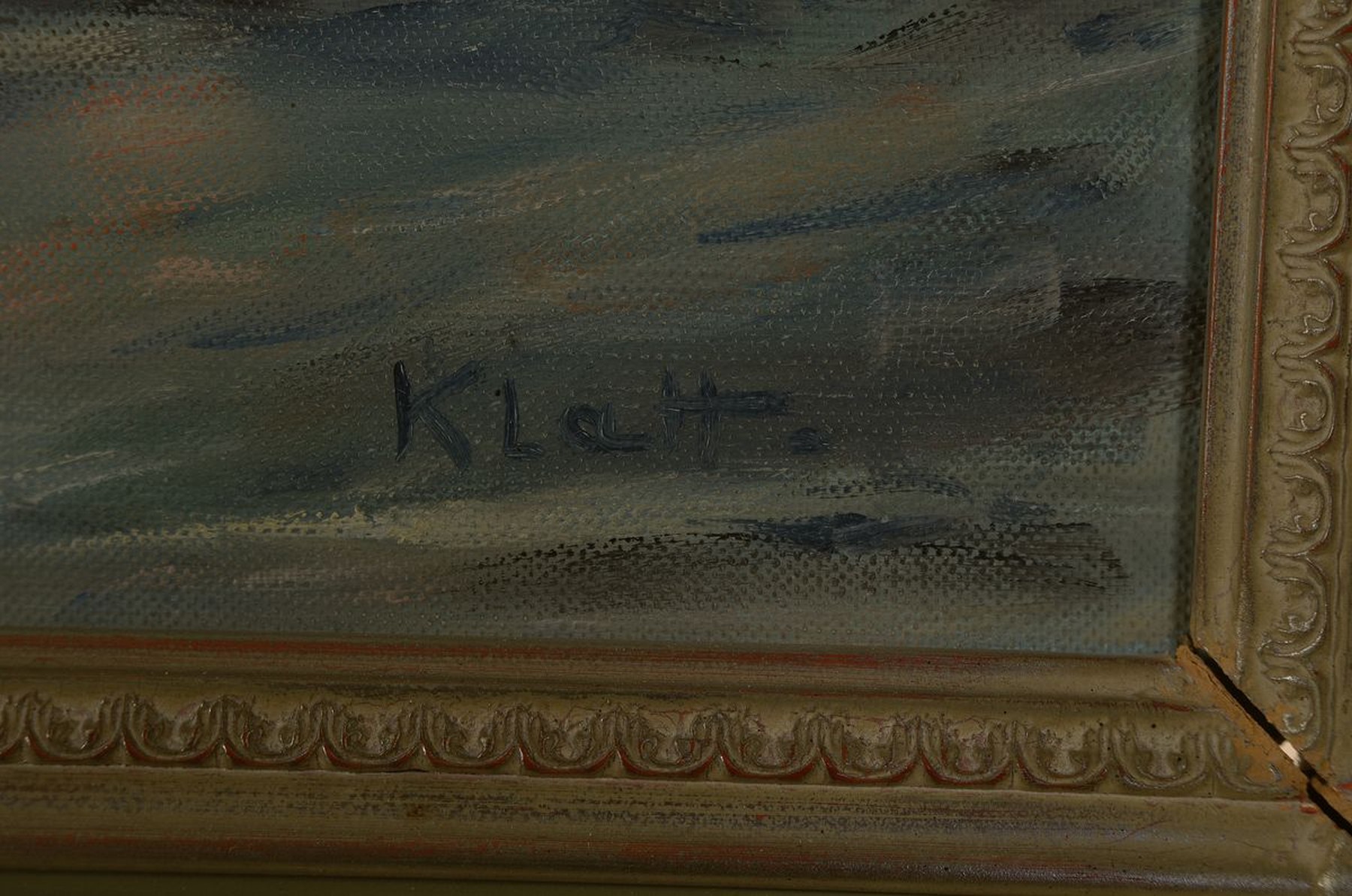 Detail a: Albert Klatt, 1892-1970 Berlin, Studium an der Akademie Berlin bei Prof. Philipp Franck, 1933 als unerwünscht eingestuft, 1946 Gründungsmitglied ...