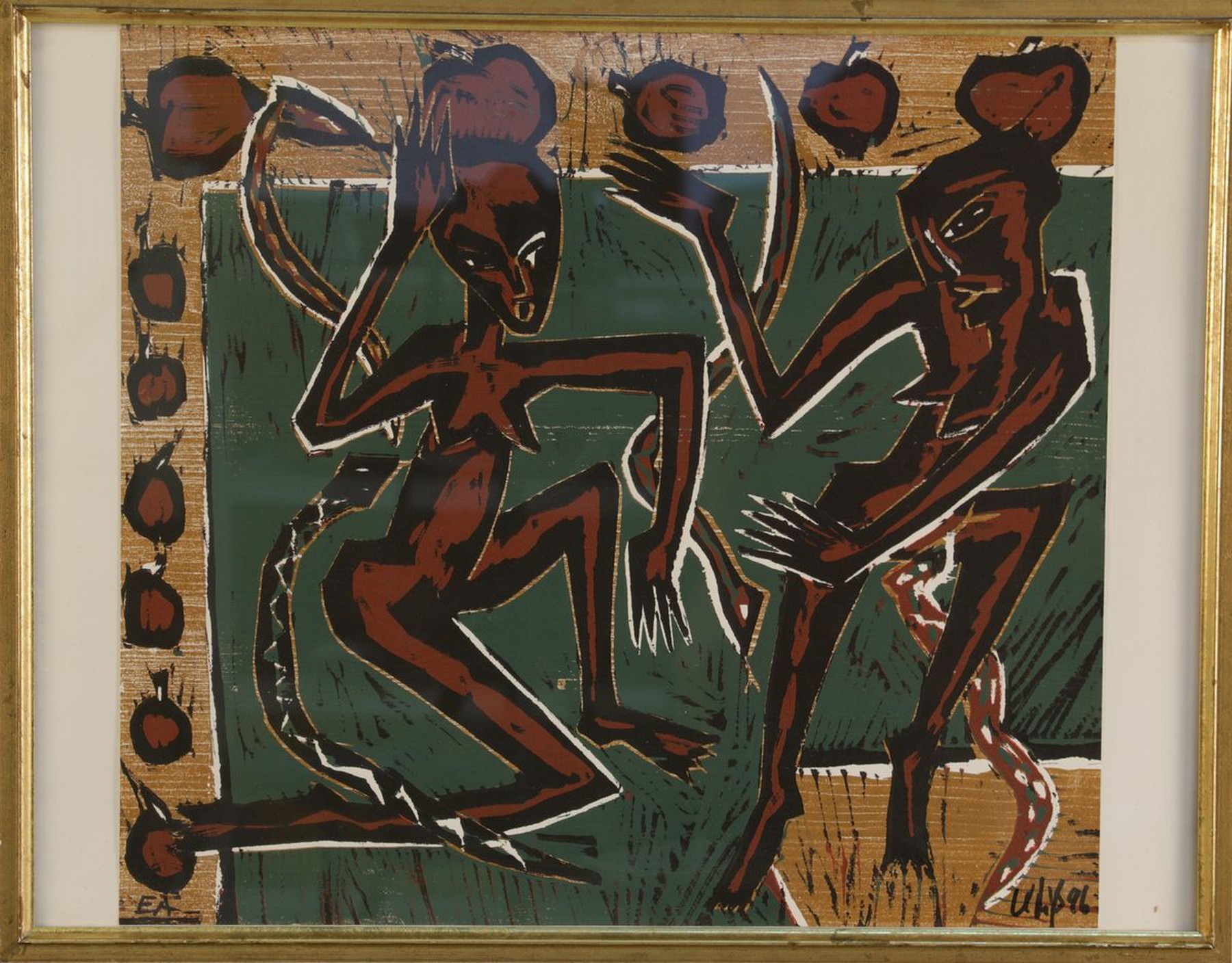 Detail k: Klaus Süß, geb. 1951 Crottendorf/Erzgebirge,1978-82 Mitarbeit in der Chemnitzer Galerie u.Künstlergruppe CLARA MOSCH, seit 1986 freischaffender ...