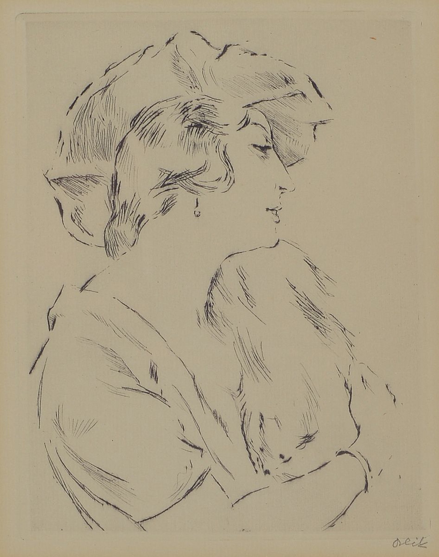 Emil Orlik, 1870 Prag - 1932 Berlin, Ausbildung bei Heinrich Knitt u. ab 1891 an der Münchener Akademie mit Schwerpunkt auf die grafischen Künste, ...