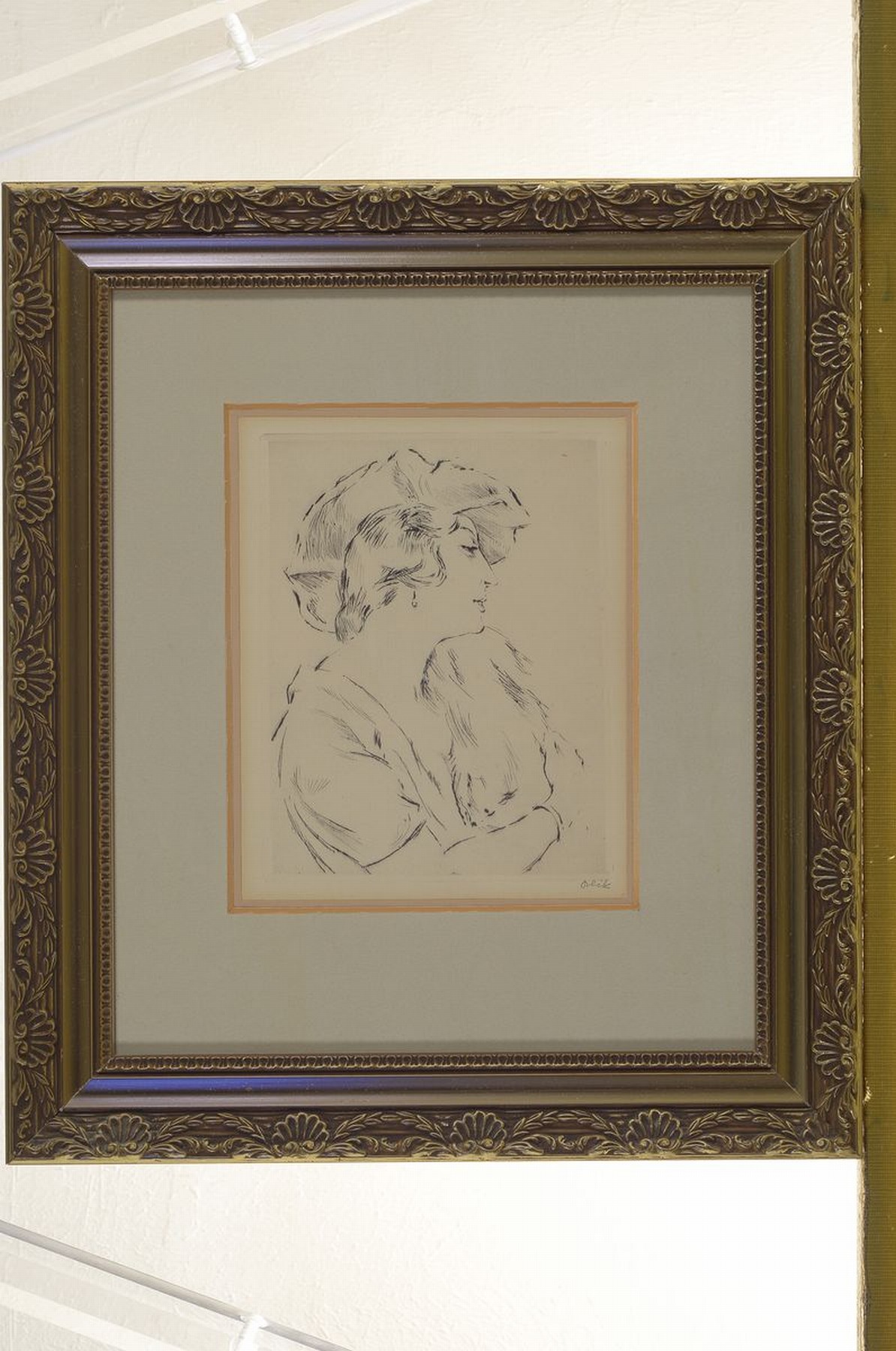 Detail k: Emil Orlik, 1870 Prag - 1932 Berlin, Ausbildung bei Heinrich Knitt u. ab 1891 an der Münchener Akademie mit Schwerpunkt auf die grafischen Künste, ...