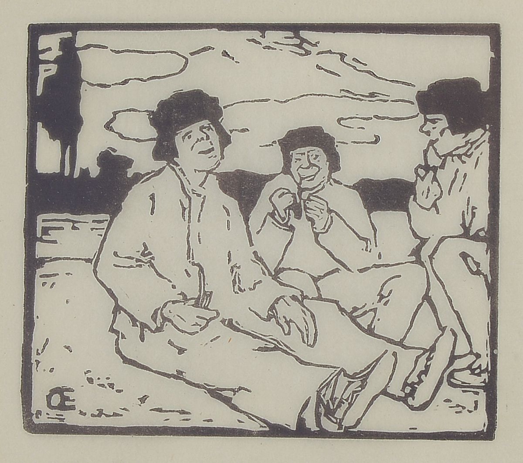 Emil Orlik, 1870 Prag - 1932 Berlin, Ausbildung bei Heinrich Knirr u. ab 1899 an der Münchener Akademie mit Schwerpunkt auf diegrafischen Künste, ...