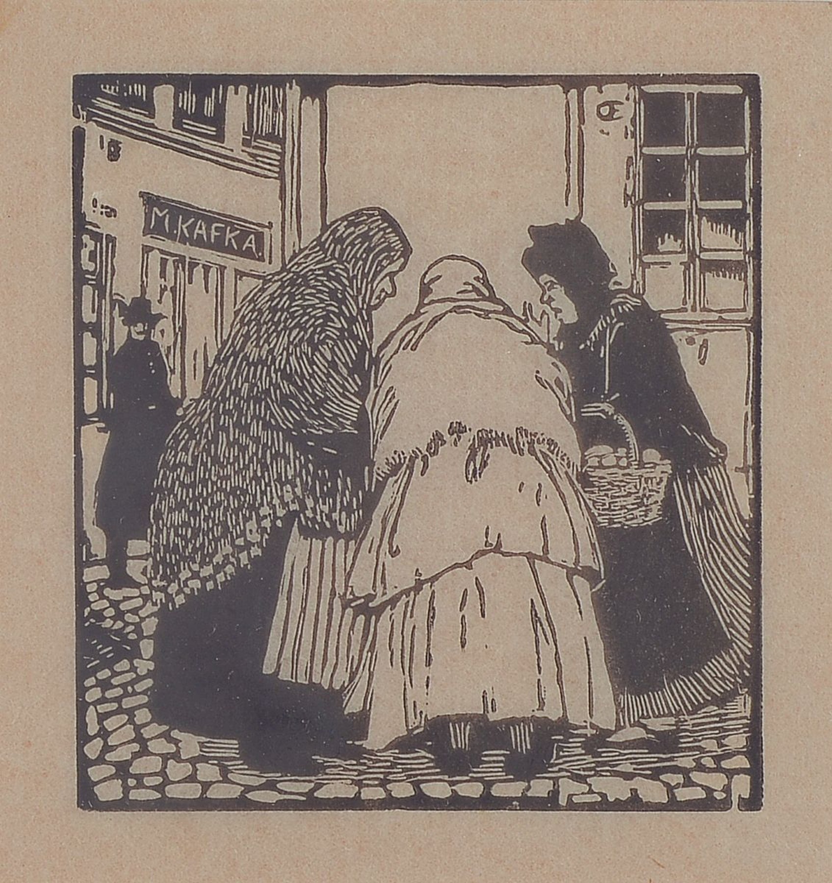 Detail a: Emil Orlik, 1870 Prag - 1932 Berlin, Ausbildung bei Heinrich Knirr u. ab 1899 an der Münchener Akademie mit Schwerpunkt auf diegrafischen Künste, ...