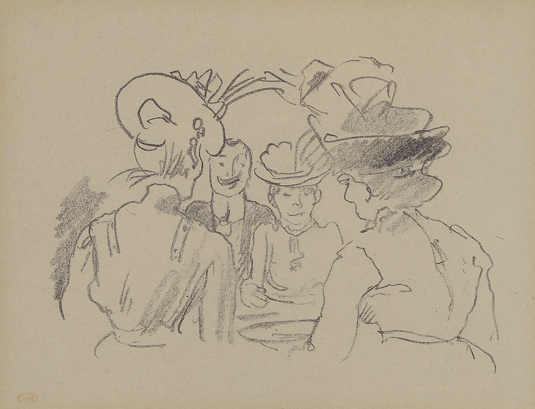 Detail b: Emil Orlik, 1870 Prag - 1932 Berlin, Ausbildung bei Heinrich Knirr u. ab 1899 an der Münchener Akademie mit Schwerpunkt auf diegrafischen Künste, ...