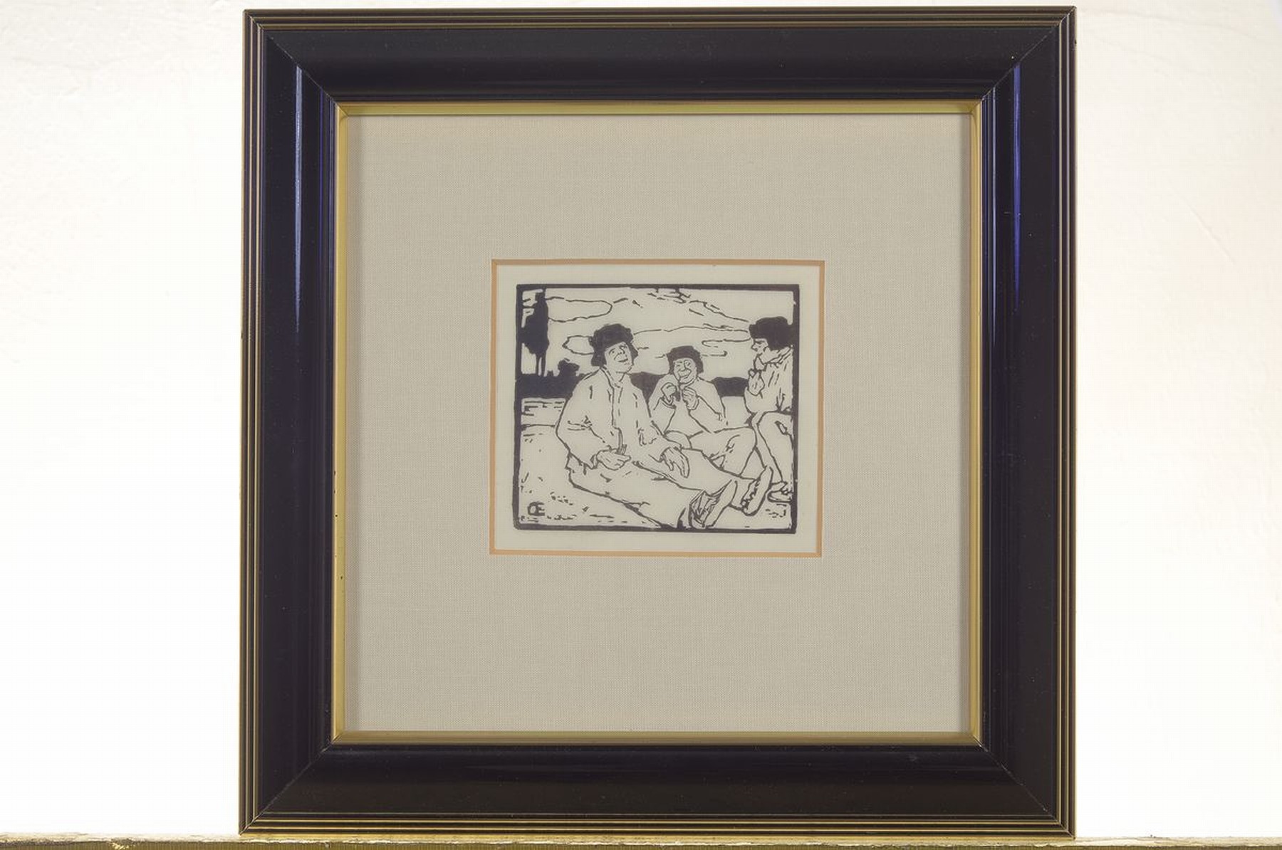 Detail k: Emil Orlik, 1870 Prag - 1932 Berlin, Ausbildung bei Heinrich Knirr u. ab 1899 an der Münchener Akademie mit Schwerpunkt auf diegrafischen Künste, ...