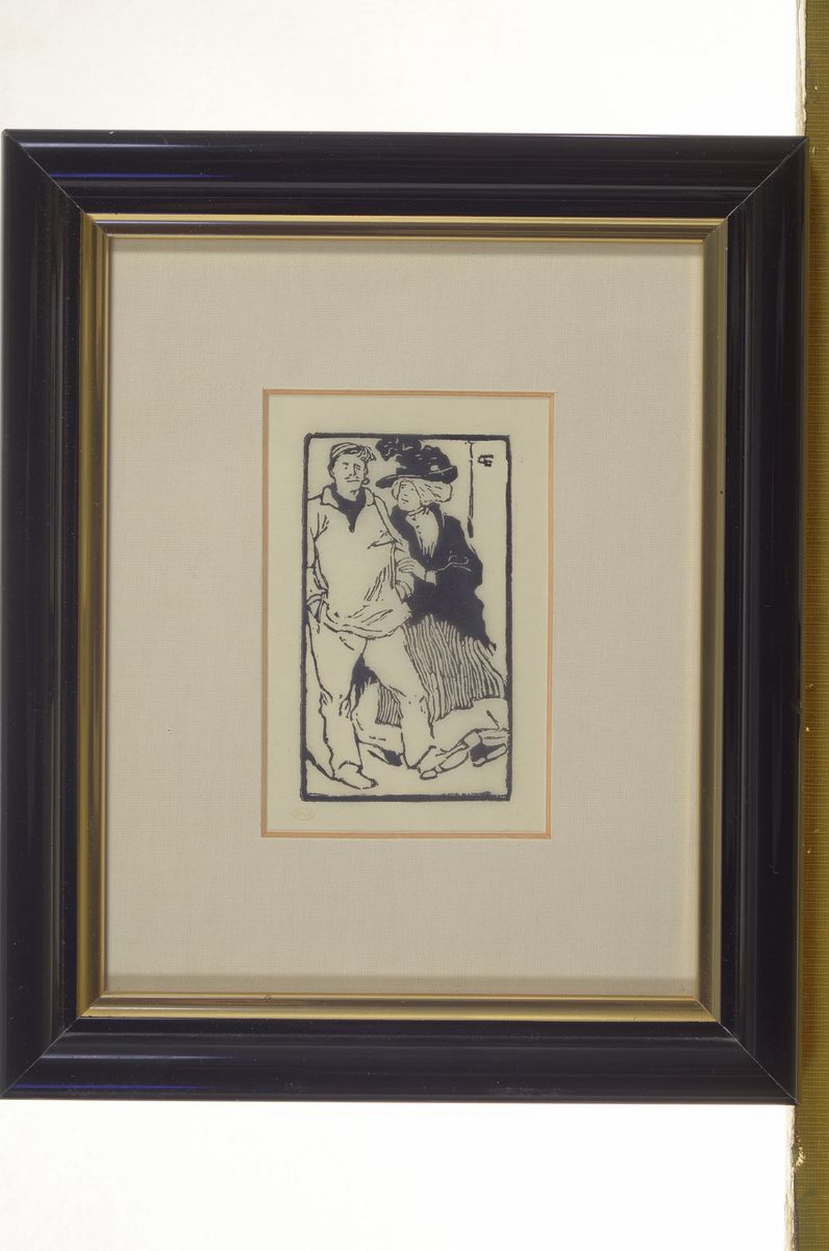 Detail l: Emil Orlik, 1870 Prag - 1932 Berlin, Ausbildung bei Heinrich Knirr u. ab 1899 an der Münchener Akademie mit Schwerpunkt auf diegrafischen Künste, ...