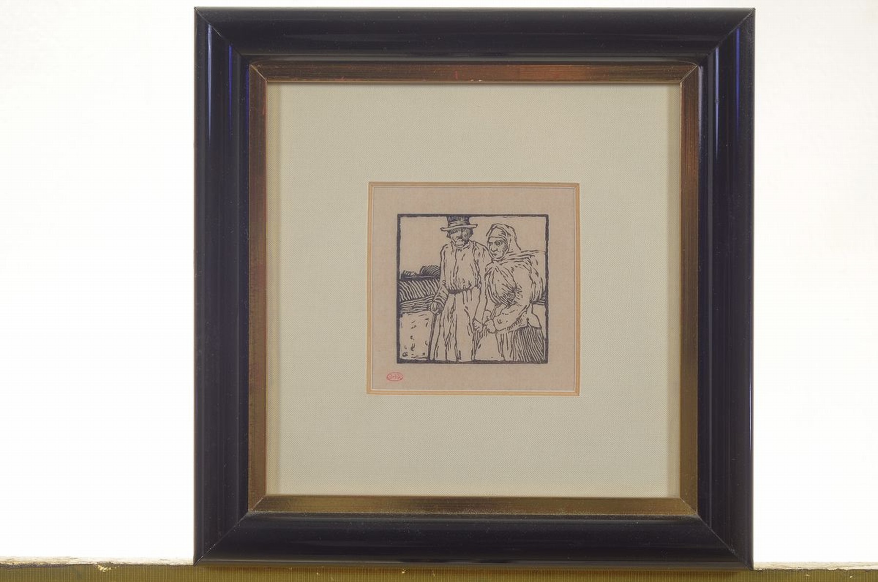 Detail n: Emil Orlik, 1870 Prag - 1932 Berlin, Ausbildung bei Heinrich Knirr u. ab 1899 an der Münchener Akademie mit Schwerpunkt auf diegrafischen Künste, ...