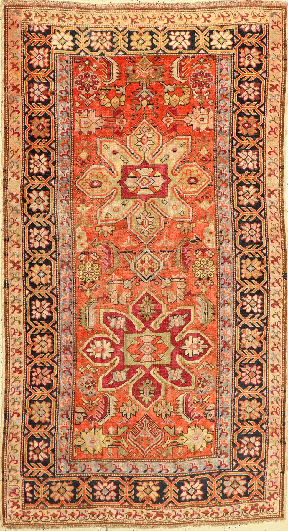 Karabagh Kazak alt, Kaukasus, um 1930, Wolle auf Wolle, ca. 183 x 102 cm, EHZ: 3