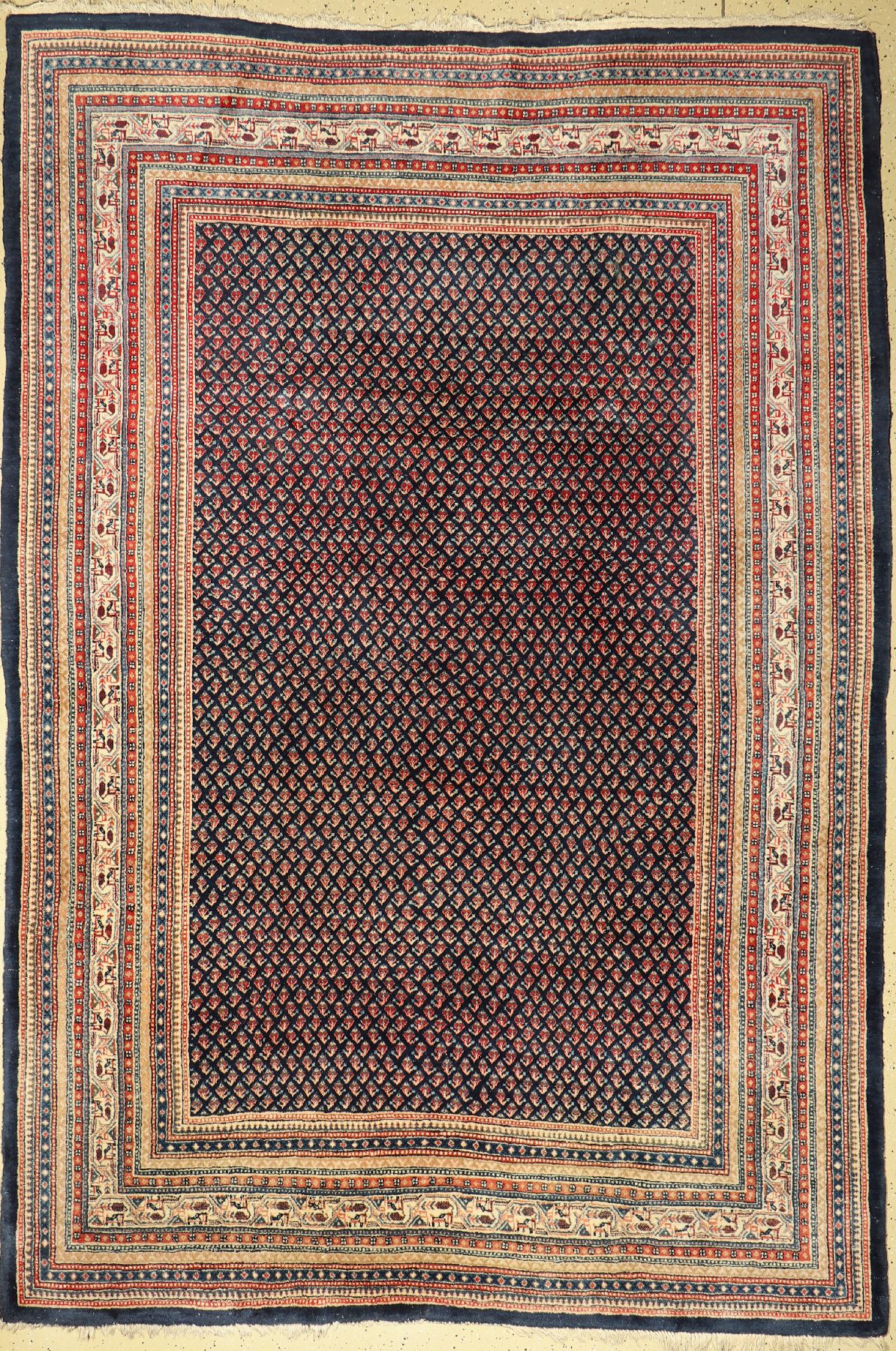 Sarogh Mir, Persien, ca. 60 Jahre, Wolle auf Baumwolle, ca. 313 x 215 cm, EHZ: 2
