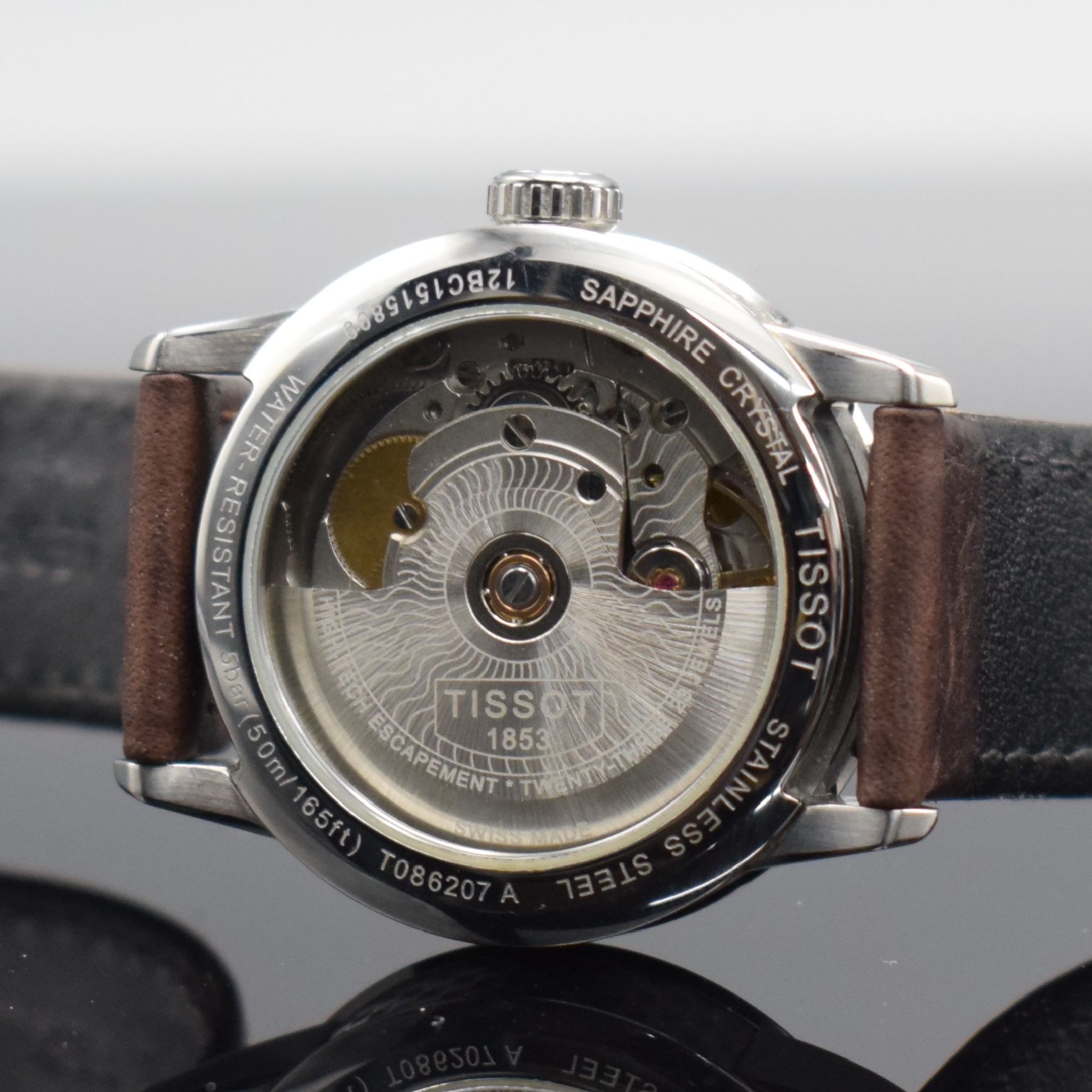 Detail d: MIDO & TISSOT 2 Damenarmbanduhren, Schweiz um 2015, Automatik, 1.) Mido Baroncelli, verg. Geh., beids. vergl., Boden verschr., weißes Zifferbl. m. ...