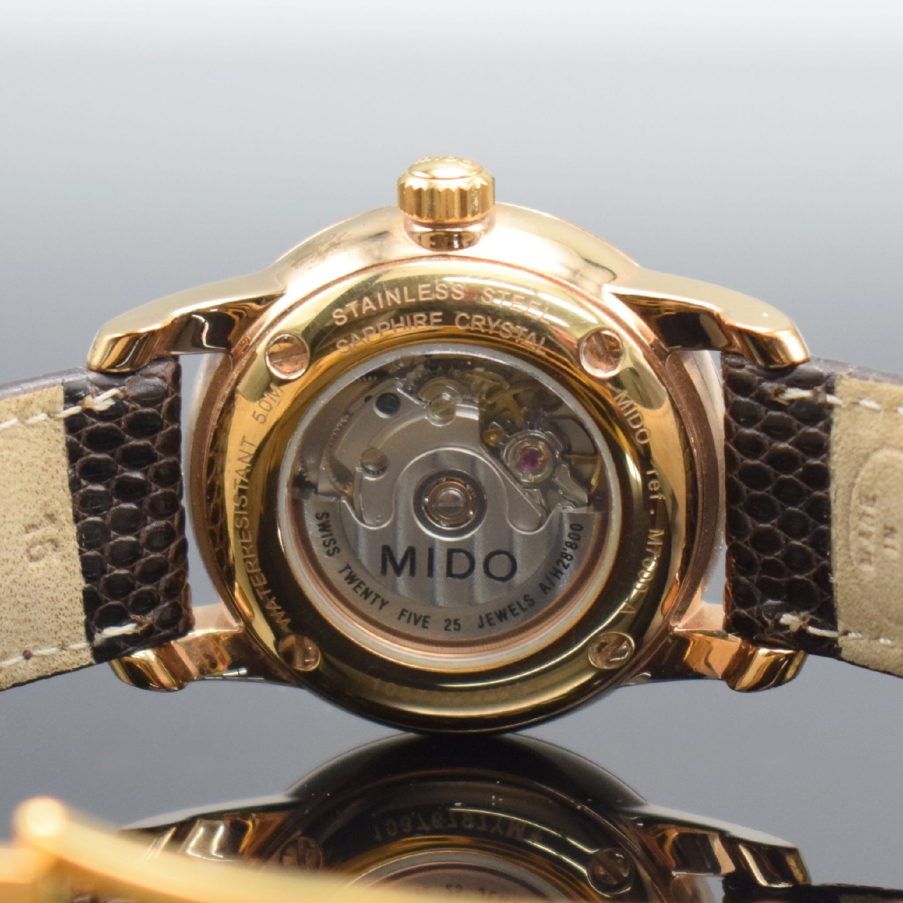 Detail h: MIDO & TISSOT 2 Damenarmbanduhren, Schweiz um 2015, Automatik, 1.) Mido Baroncelli, verg. Geh., beids. vergl., Boden verschr., weißes Zifferbl. m. ...