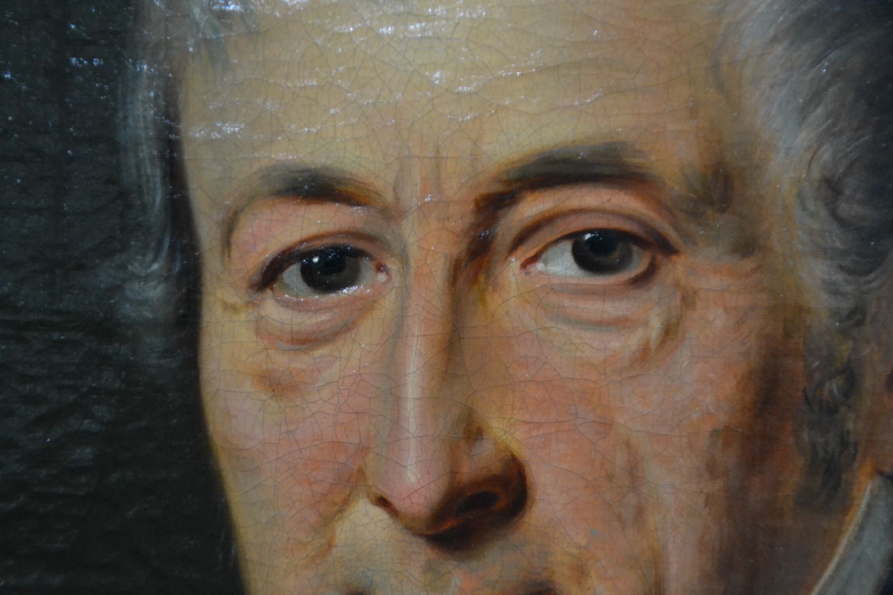 Detail b: Carl Wilhelm Bardou, 1774 Berlin-nach 1842, war tätig in Berlin, St. Petersburg und Moskau, Porträt eines Herren, Träger des Roter-Adler-Ordens ...