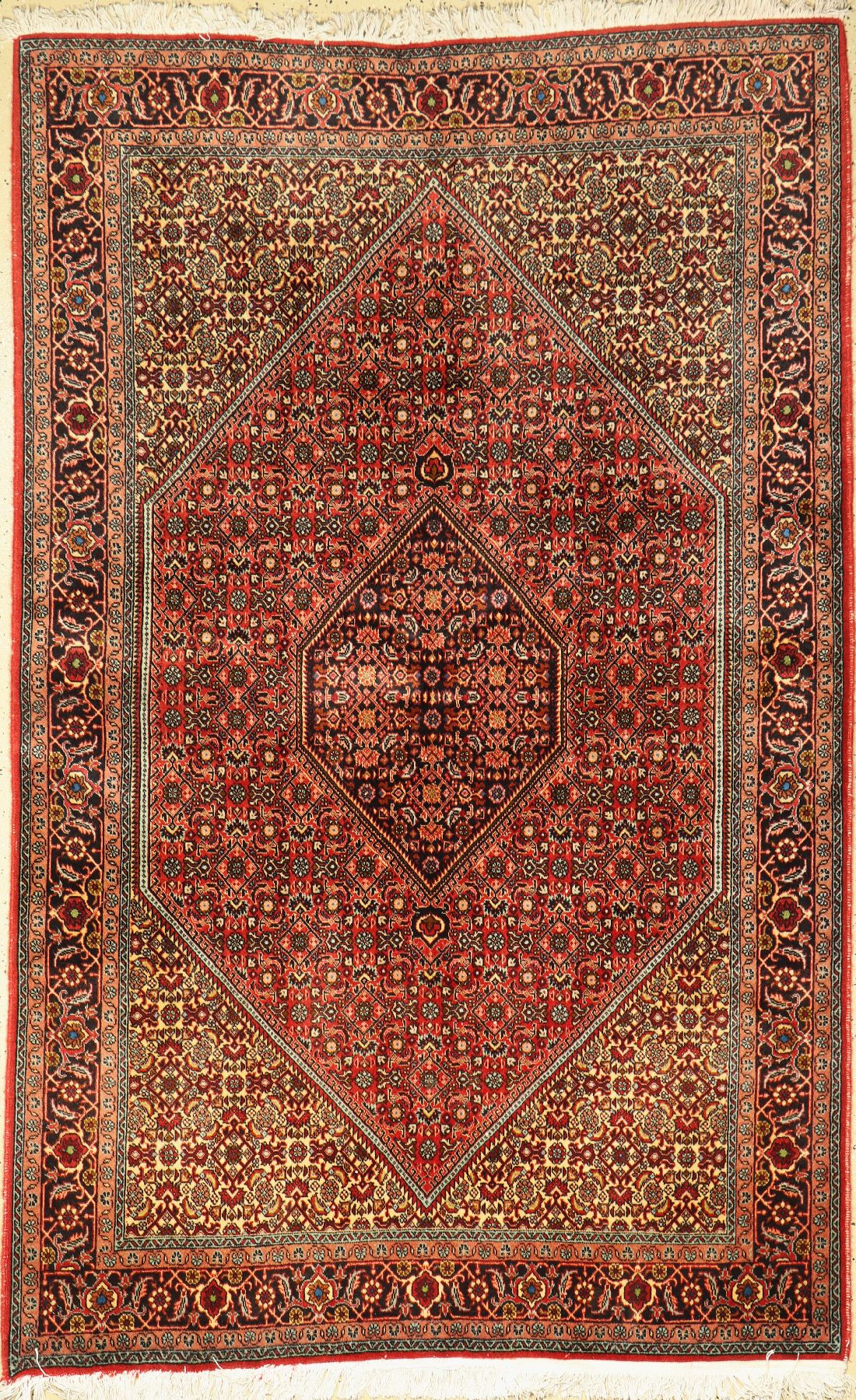 Bidjar, Persien, ca. 40 Jahre, Wolle auf Baumwolle, ca. 224 x 142 cm, EHZ: 2