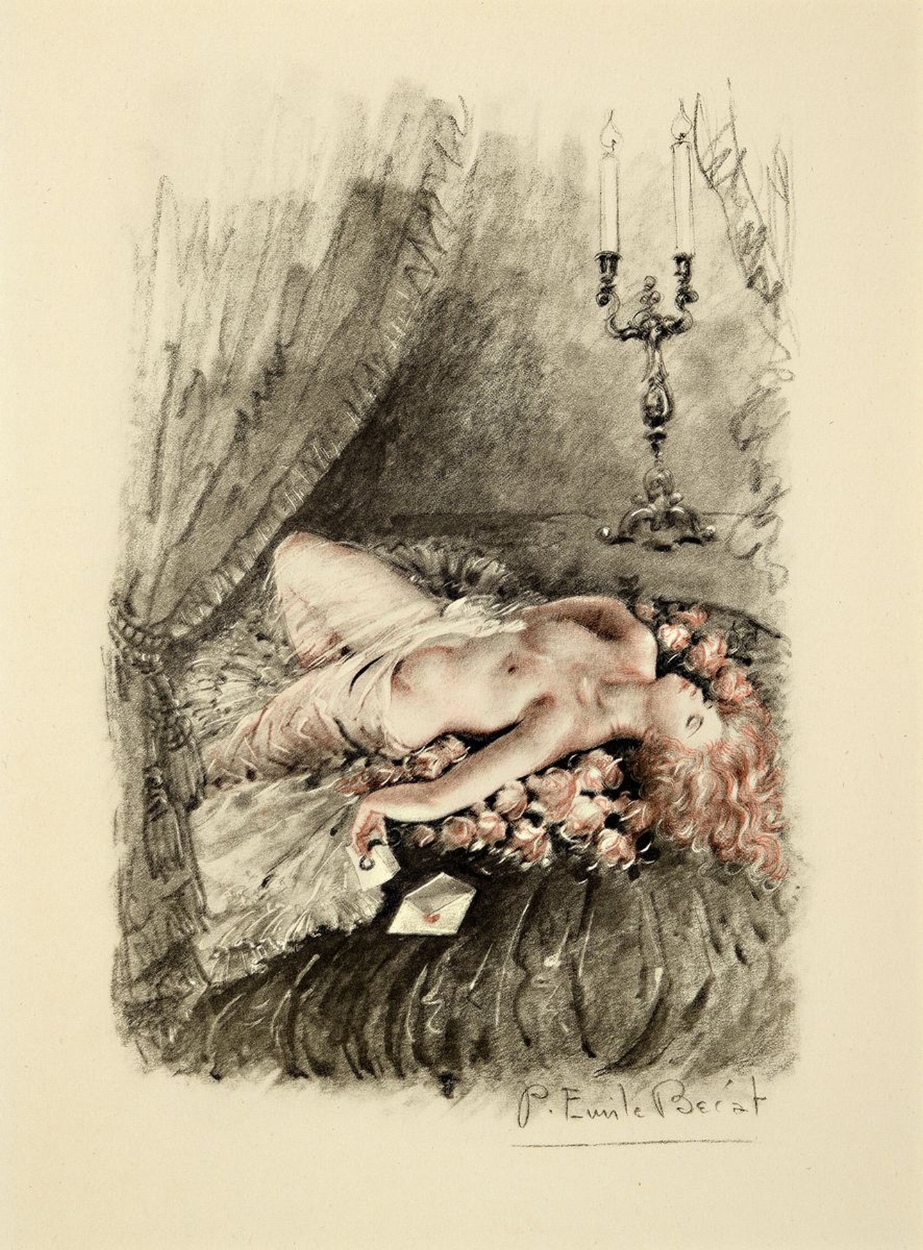Paul-Emile Becat, 1885-1960, war ein französischer Maler, Zeichner, Radierer, Konvolut aus 3 Werken, "Fortunio", Drucker/Verlag: Coulouma, ...