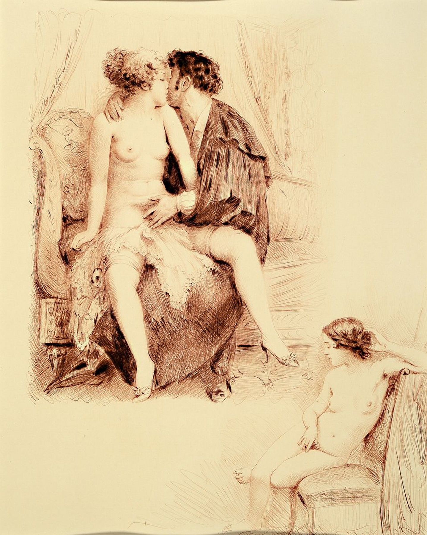 Detail a: Paul-Emile Becat, 1885-1960, war ein französischer Maler, Zeichner und Radierer, Konvolut aus 2 Werken, Drucker/Verlag: Leblanc, Baniyan Paris 1959, ...