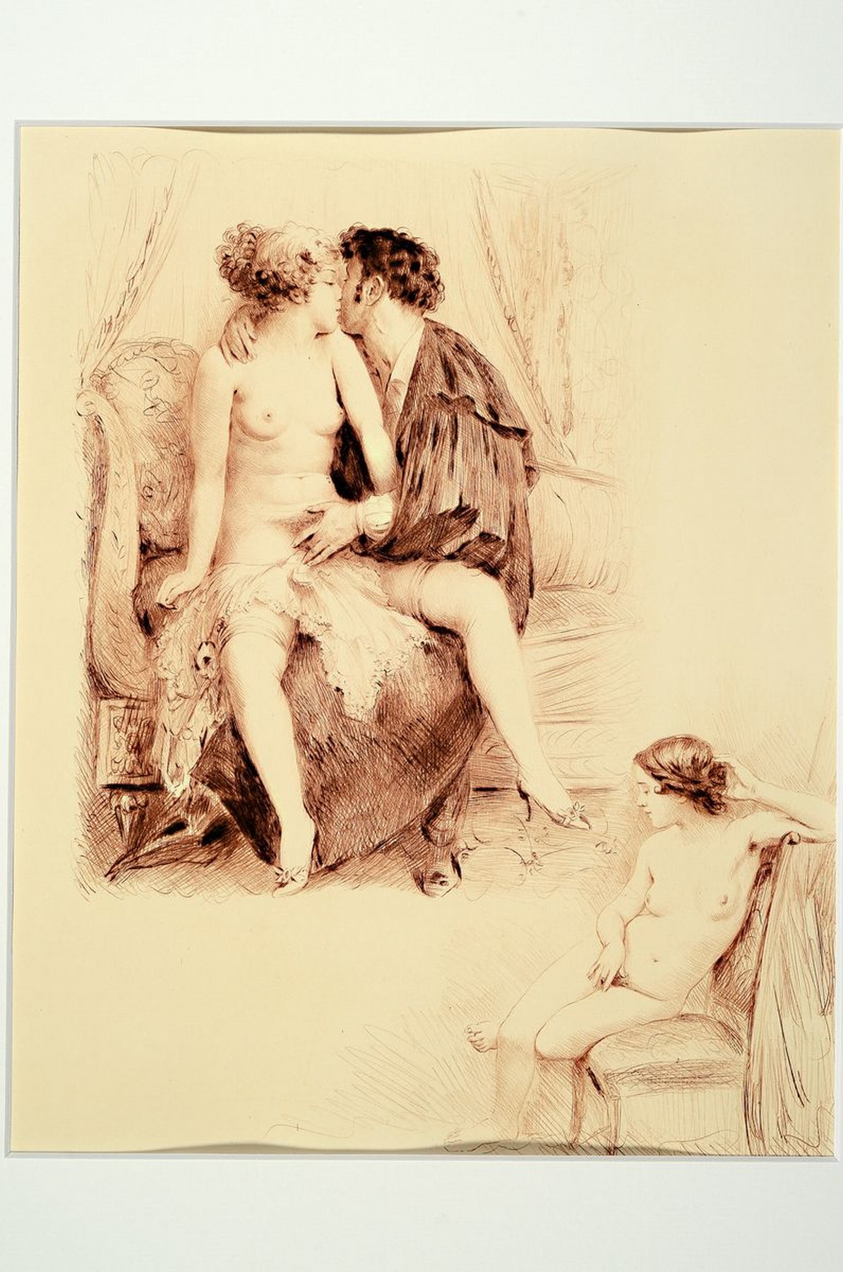 Detail l: Paul-Emile Becat, 1885-1960, war ein französischer Maler, Zeichner und Radierer, Konvolut aus 2 Werken, Drucker/Verlag: Leblanc, Baniyan Paris 1959, ...
