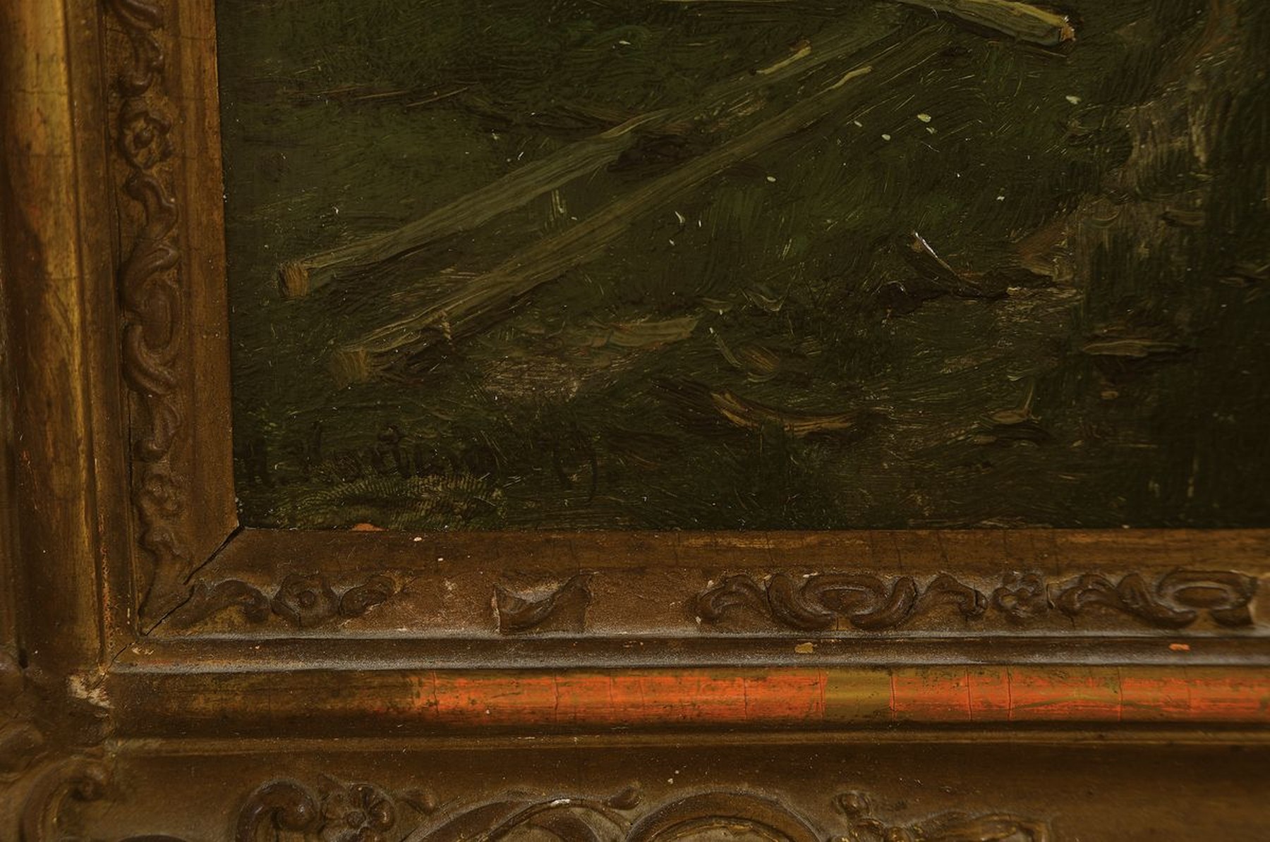 Detail a: Zuschreibung: Heinrich Hartung, 1851 Koblenz -1919 ebenda, Ausbildung bei seinem Vater Heinrich Hartung II und während seiner Italienafenthalte, ...