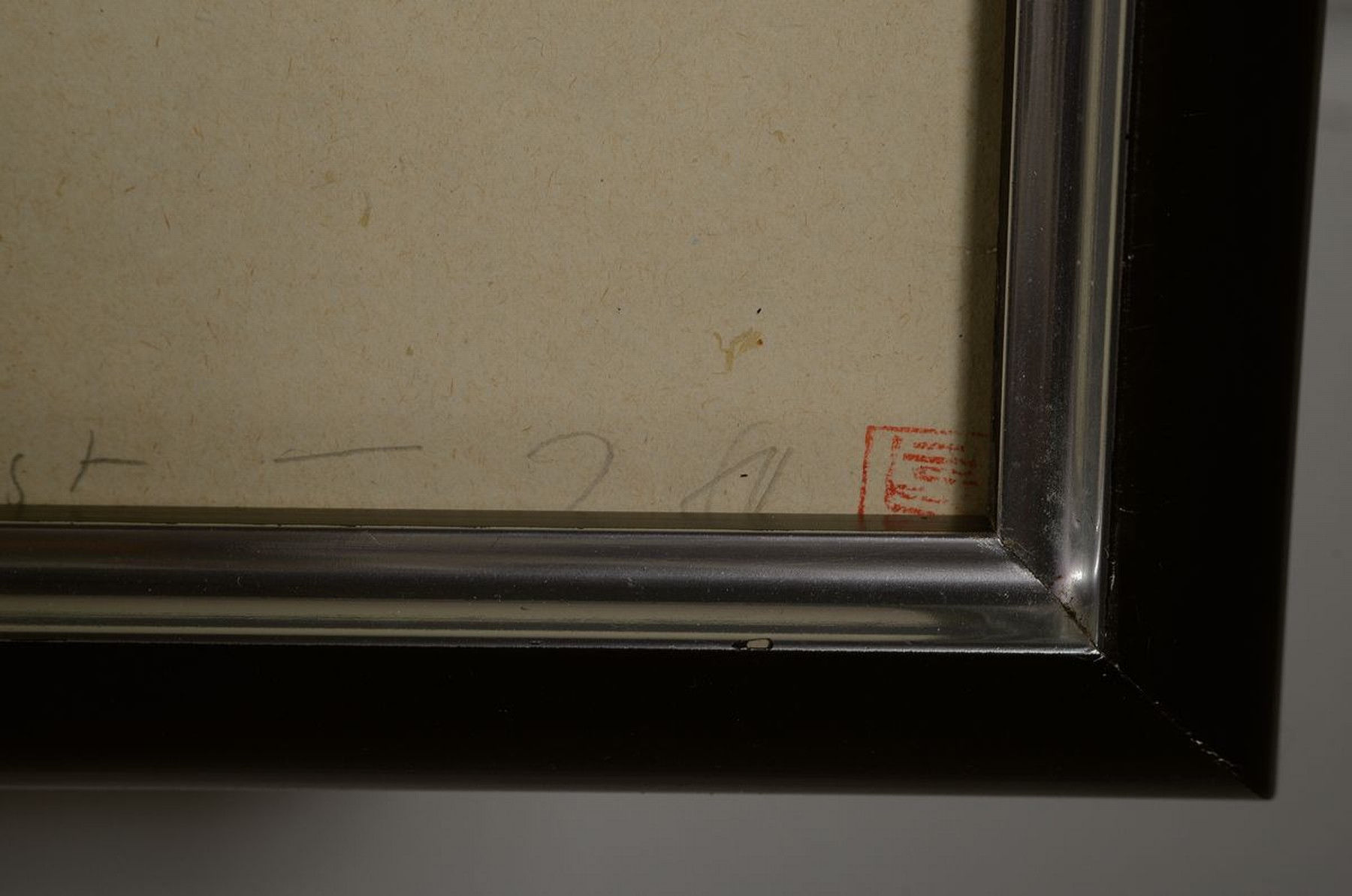 Detail a: Manfred Vogel, 1946 Bottrop-2008 Mallorca, Studium an der Akademie Düsseldorf, Meisterschüler von Prof. Gerhard Hoehme, später selbst Prof. an der ...