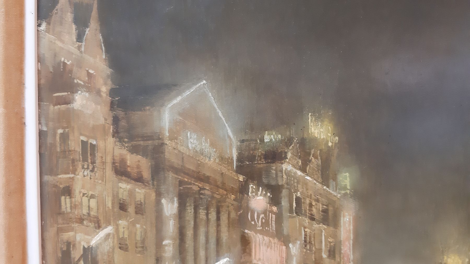 Detail e: Peter-Götz Pallmann, 1908 Berlin - 1966 ebenda, autodidaktische Ausbildung, vornehmlich Berliner Stadtansichten im Stilgefüge des deutschen ...