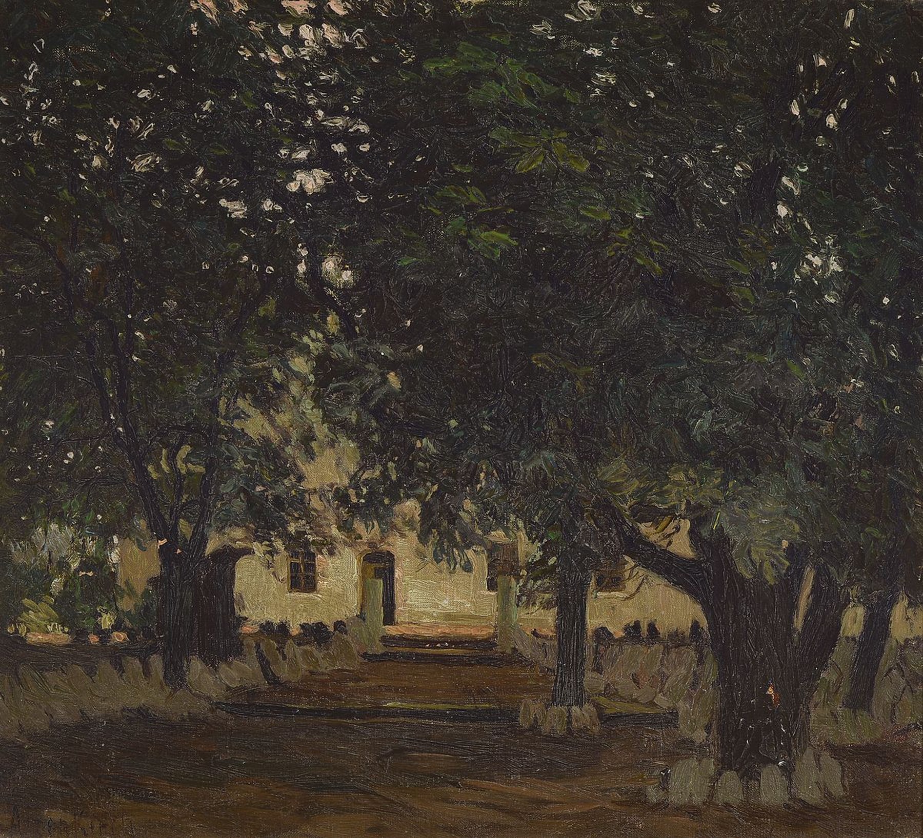 Otto Altenkirch, 1875 Ziesar - 1945 Siebenlehn, Lehre zum Dekorationsmaler, Studium an den Akademien Berlin und Dresden bei Eugen Bracht, Paul ...