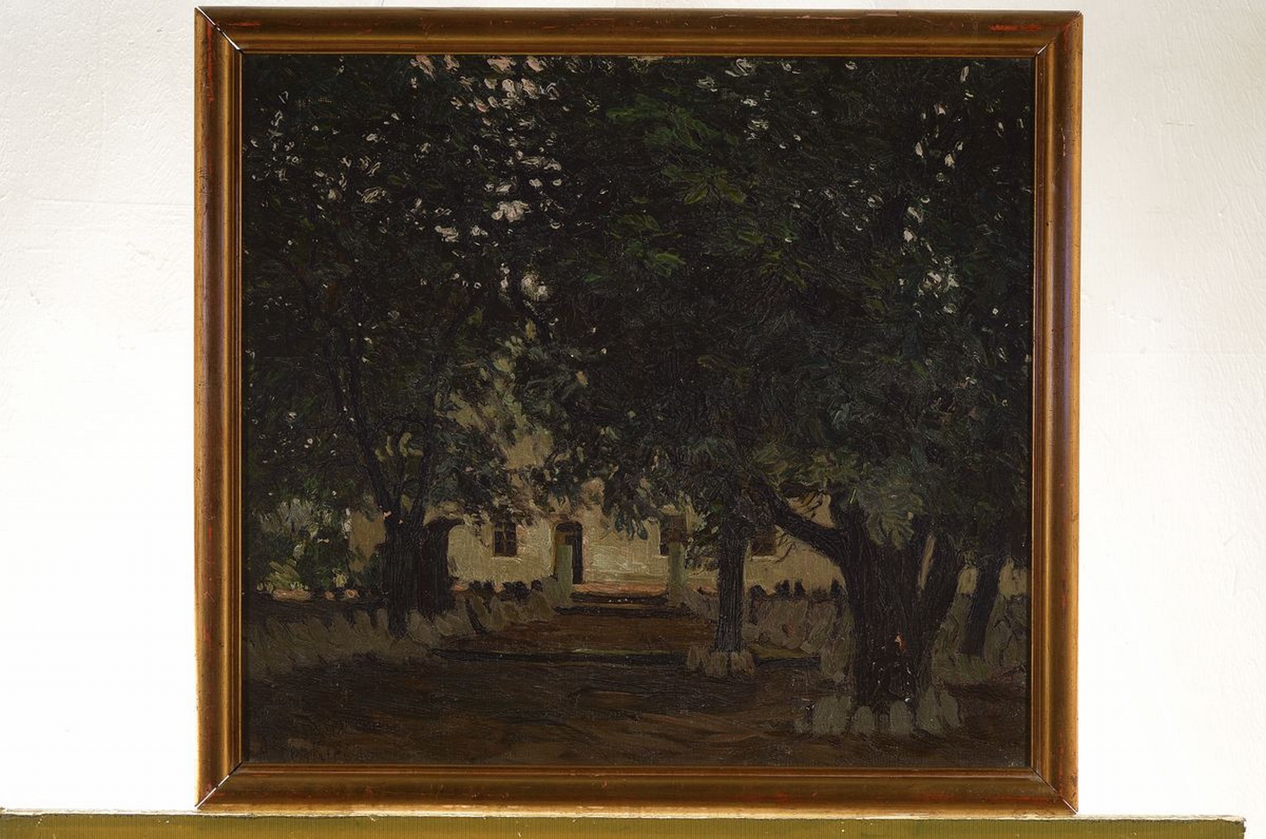 Detail k: Otto Altenkirch, 1875 Ziesar - 1945 Siebenlehn, Lehre zum Dekorationsmaler, Studium an den Akademien Berlin und Dresden bei Eugen Bracht, Paul ...