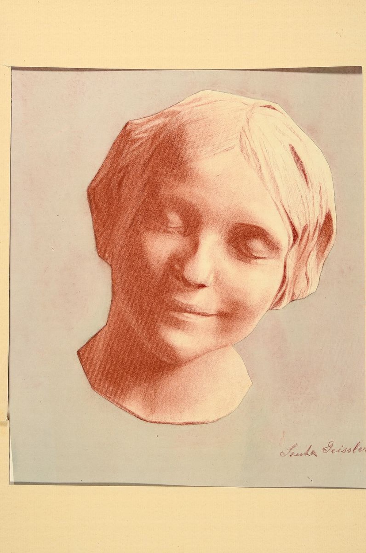 Detail m: Senta Geissler, 1902 Heidelberg - 2000, 3 Aquarelle/Pastellzeichnungen, a. "Frau am strand", 19.XI. 1931, im PP. bez. und datiert, signiert ...