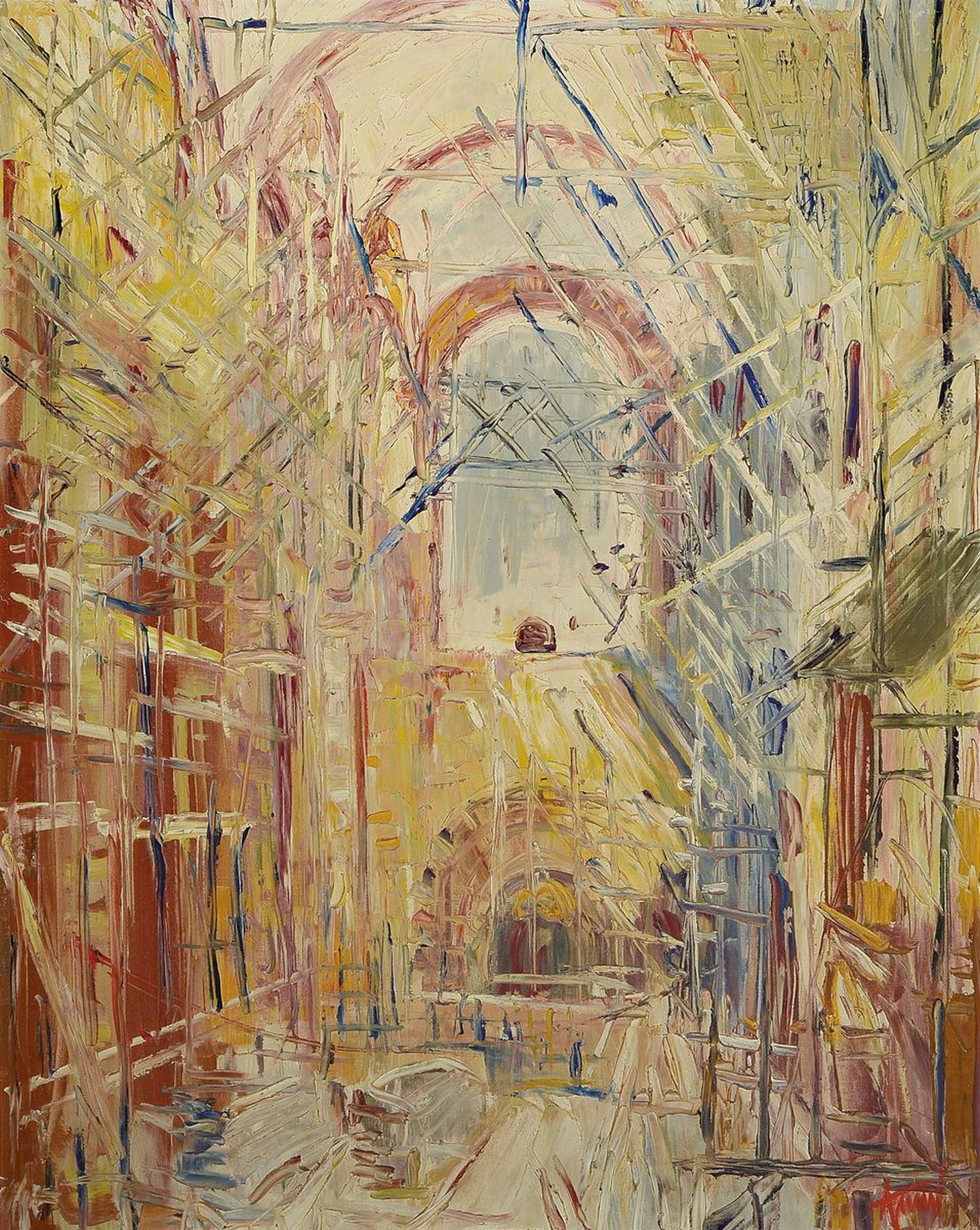 Georg Günther Zeuner, 1923 Dresden - 2011 Speyer, Studium an der Kunstgewerbeschule u. der Akademie Dresden, reüssierte v.a. in Arbeiten in ...