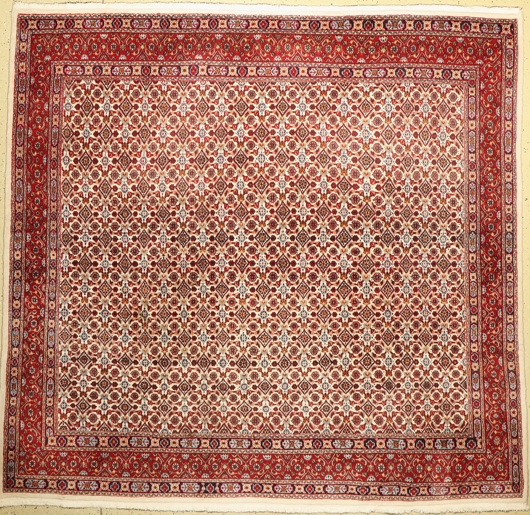 Mud alt, Persien, ca. 50 Jahre, Wolle auf Baumwolle, ca. 254 x 240 cm, EHZ: 2