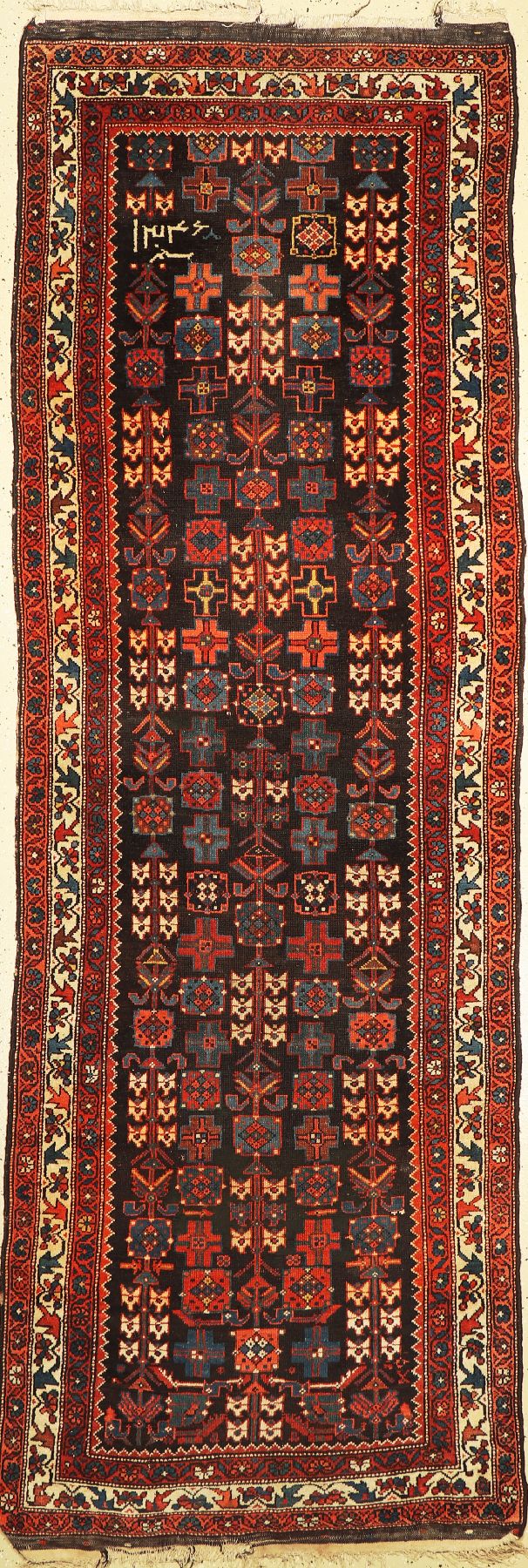 Kordi Dorfteppich, Persien, datiert(1920), Wolle auf Baumwolle, ca. 320 x 108 cm, EHZ: 3-4