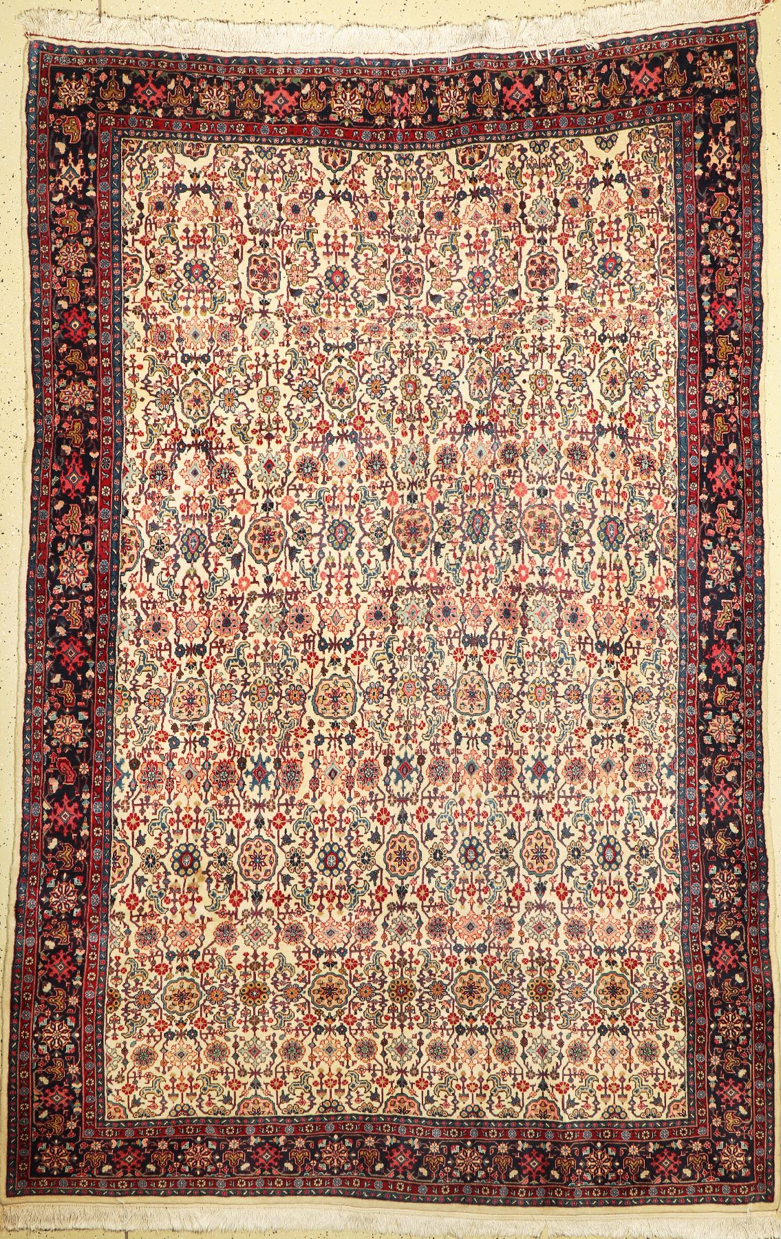 Bidjar fein, Persien, ca. 60 Jahre, Korkwolle, ca. 295 x 200 cm, EHZ: 2-3
