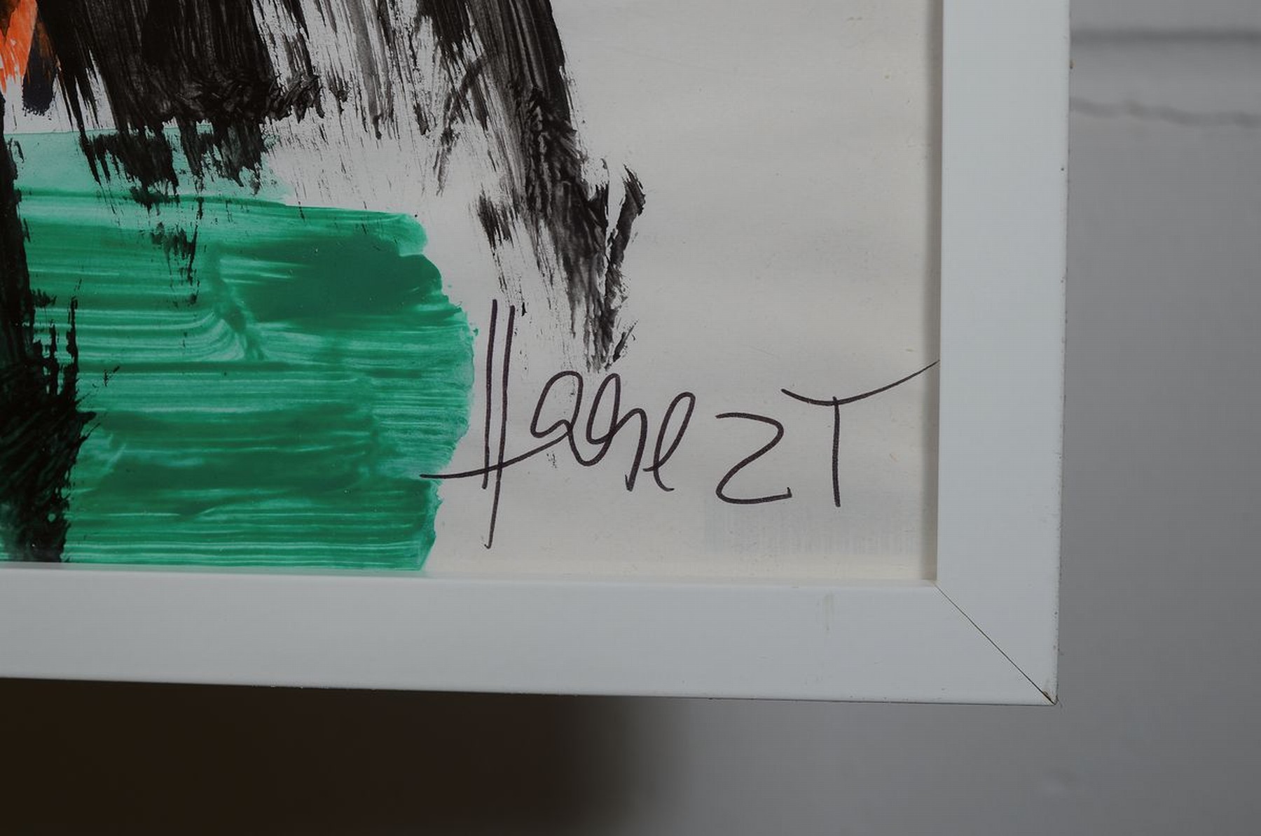 Detail a: Peter Haese, geb. 1936 Berlin, Studium an der Akademie Karlsruhe bei HAP Grieshaber (Malerei) und Prof. Kindermann , Mitglied der pfälzischen ...