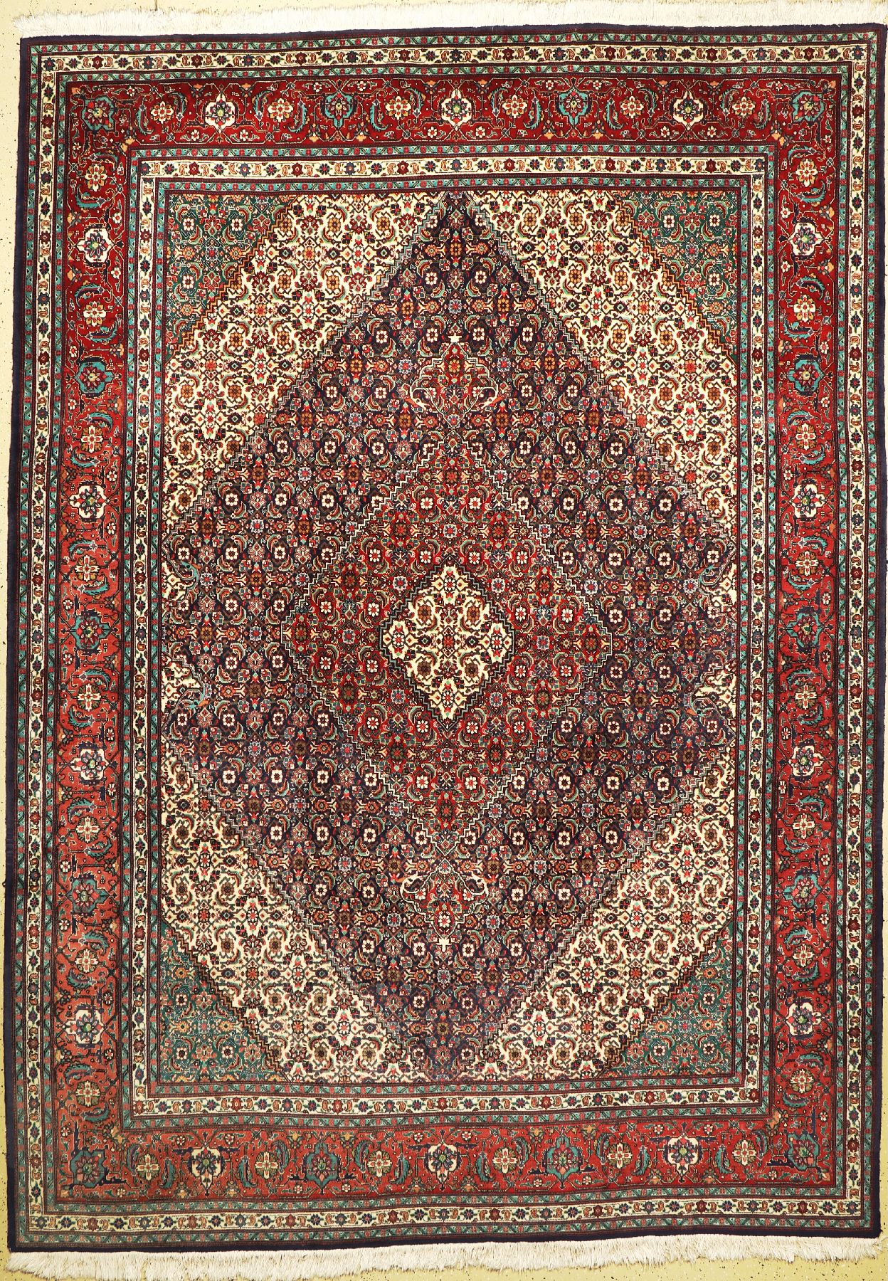 Täbriz fein(50 Raj), Persien, um 1950, Korkwolle, ca. 350 x 250 cm, EHZ: 2
