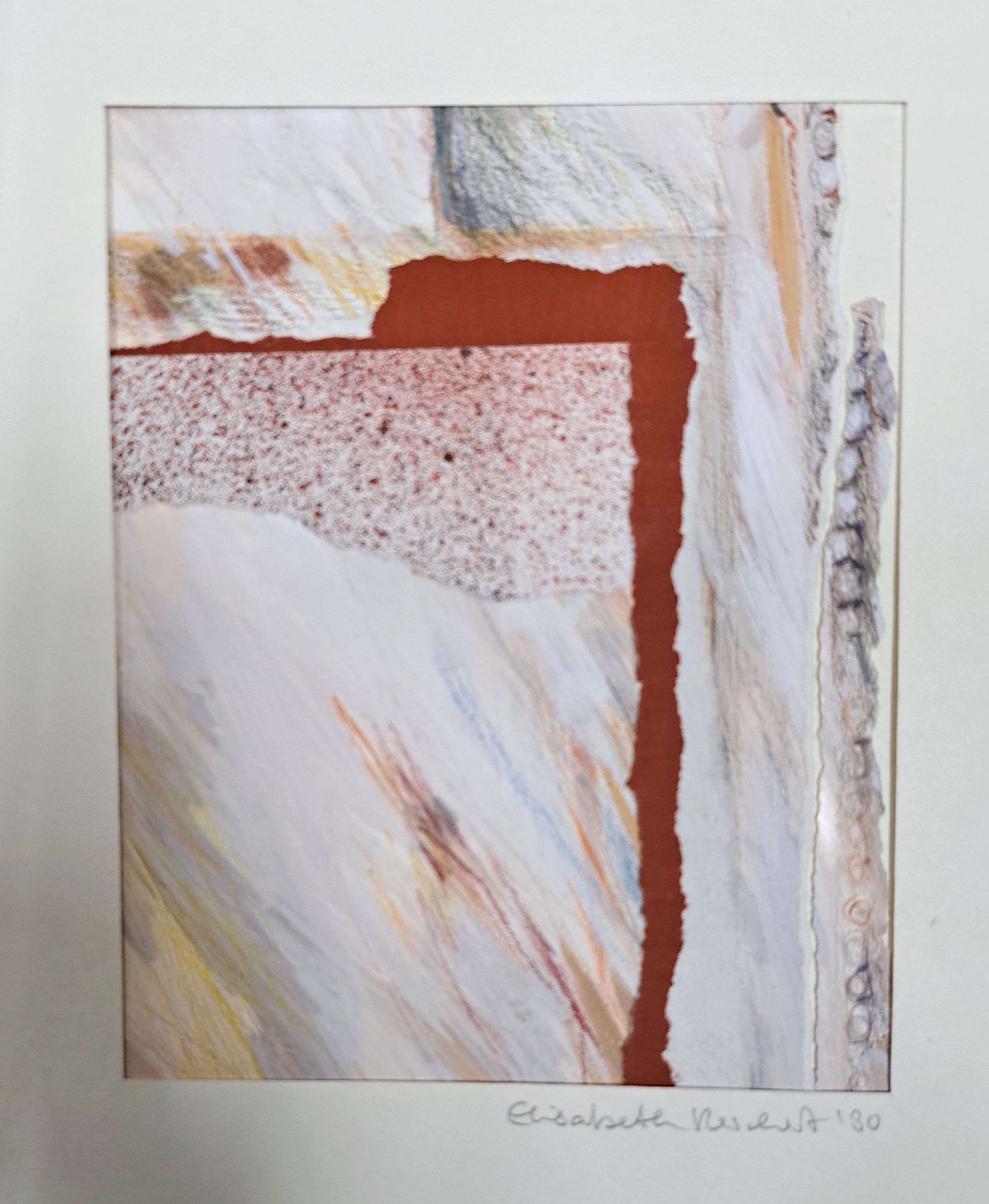 Detail n: Elisabeth Reichert, 1940-2012, Konvolut aus 4 Collagen, je sign., dat., PP, 42x35 cm