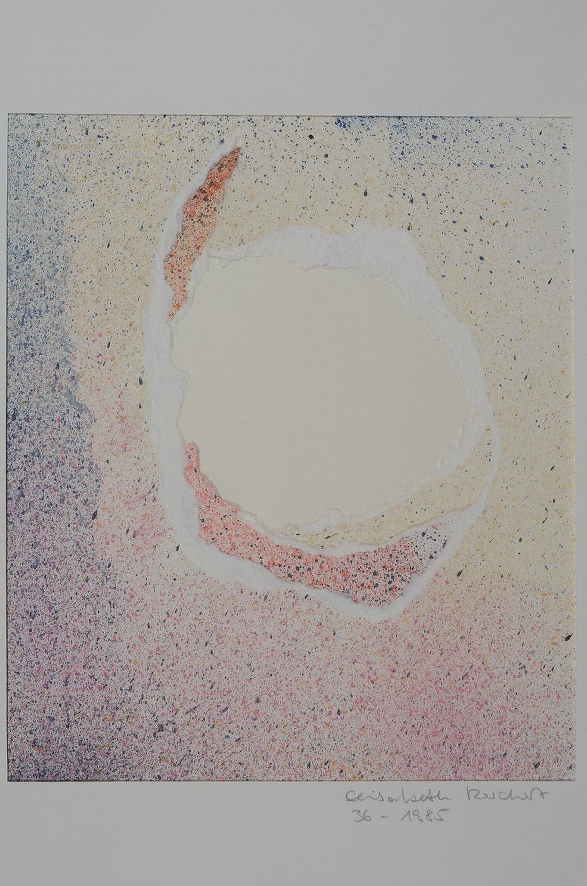 Detail m: Elisabeth Reichert, 1940-2012, Konvolut aus 4 Collagen, je sign., dat. je unter PP, 42x35 cm